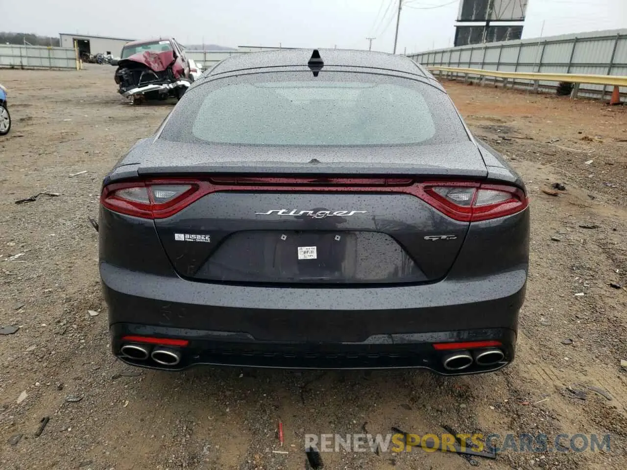 6 Photograph of a damaged car KNAE15LAXM6097731 KIA STINGER 2021