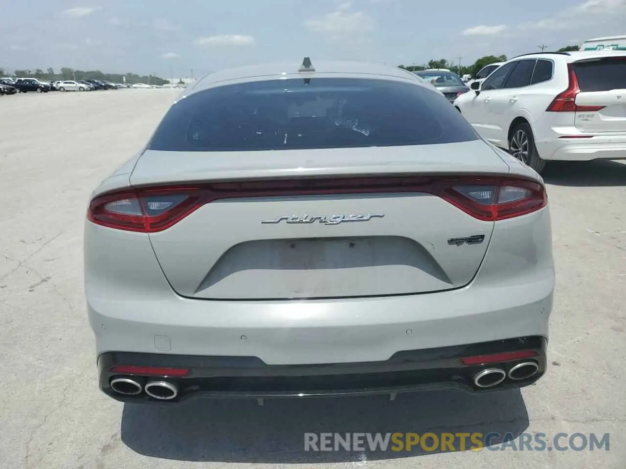 6 Photograph of a damaged car KNAE15LAXM6098488 KIA STINGER 2021