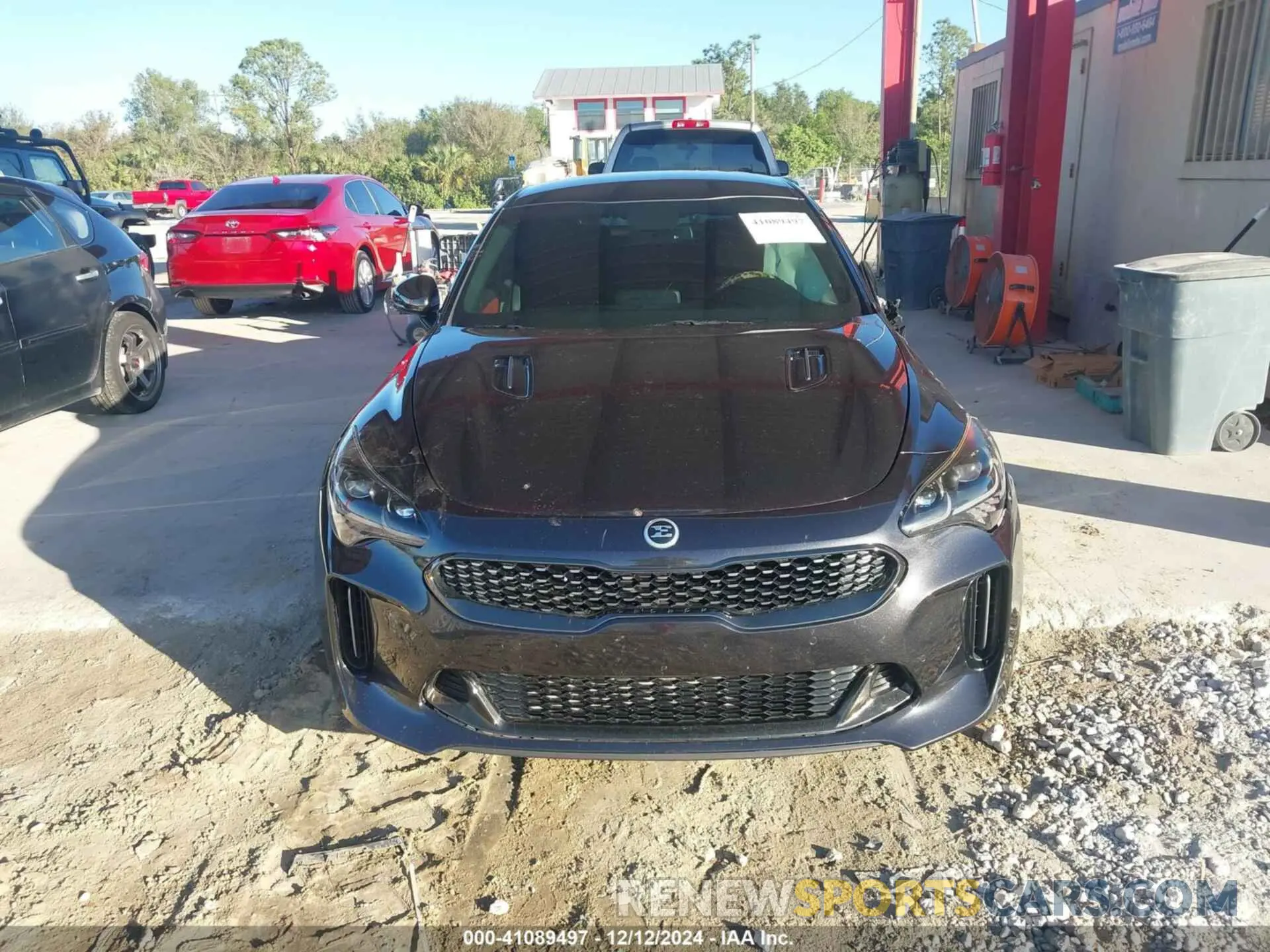 12 Photograph of a damaged car KNAE35LC3M6096075 KIA STINGER 2021