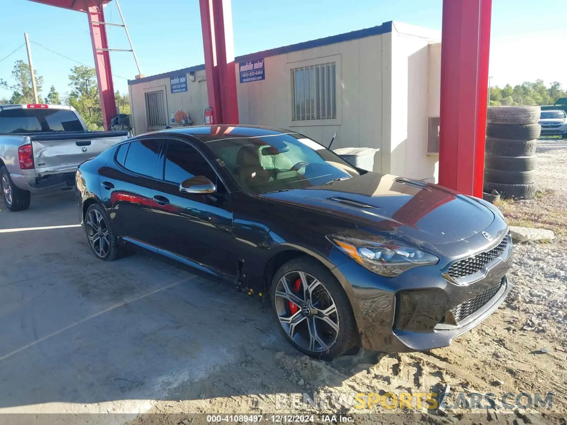 13 Photograph of a damaged car KNAE35LC3M6096075 KIA STINGER 2021