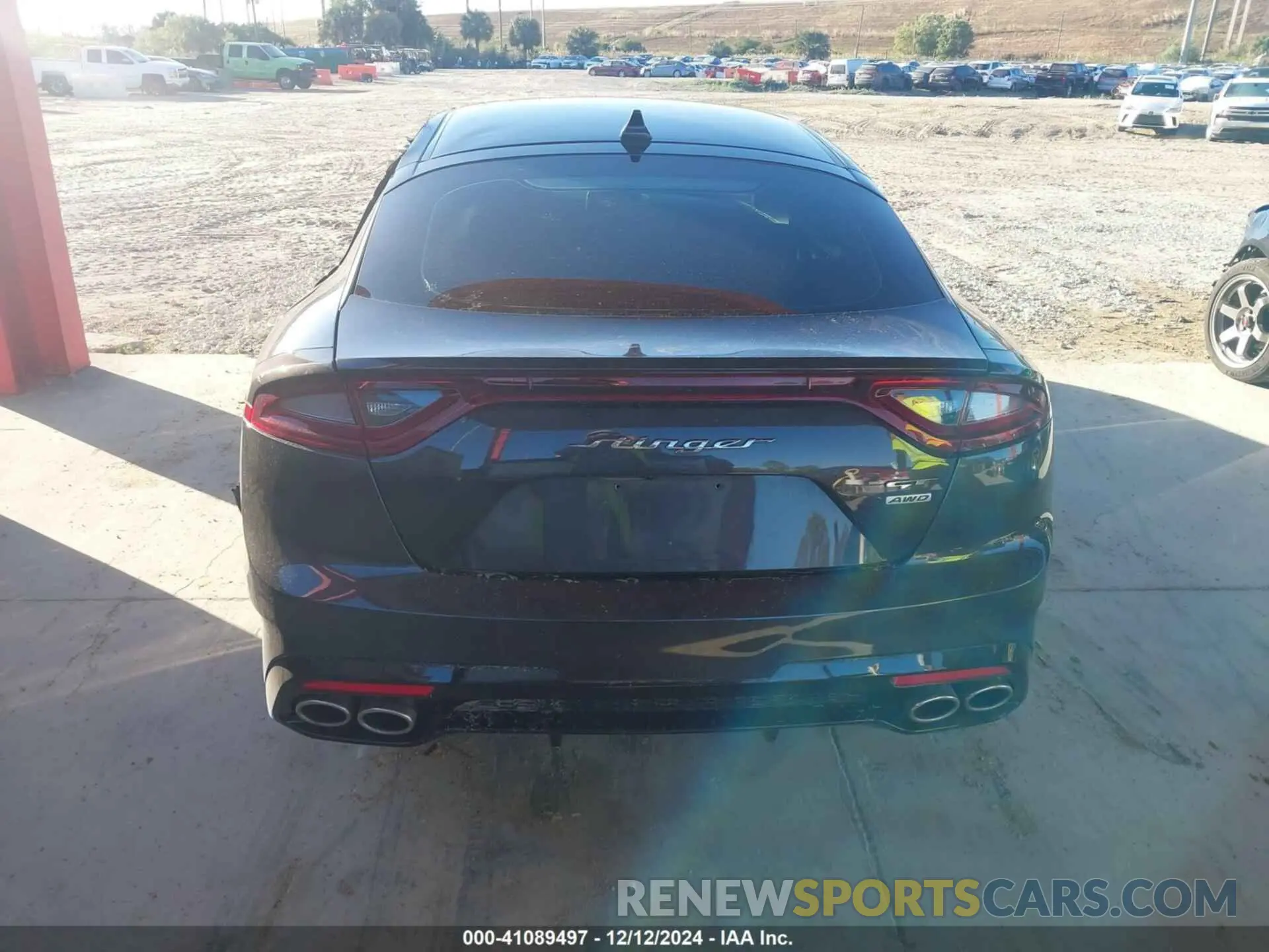 16 Photograph of a damaged car KNAE35LC3M6096075 KIA STINGER 2021