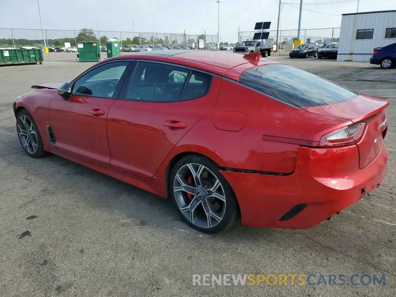 2 Photograph of a damaged car KNAE45LC6M6089943 KIA STINGER 2021