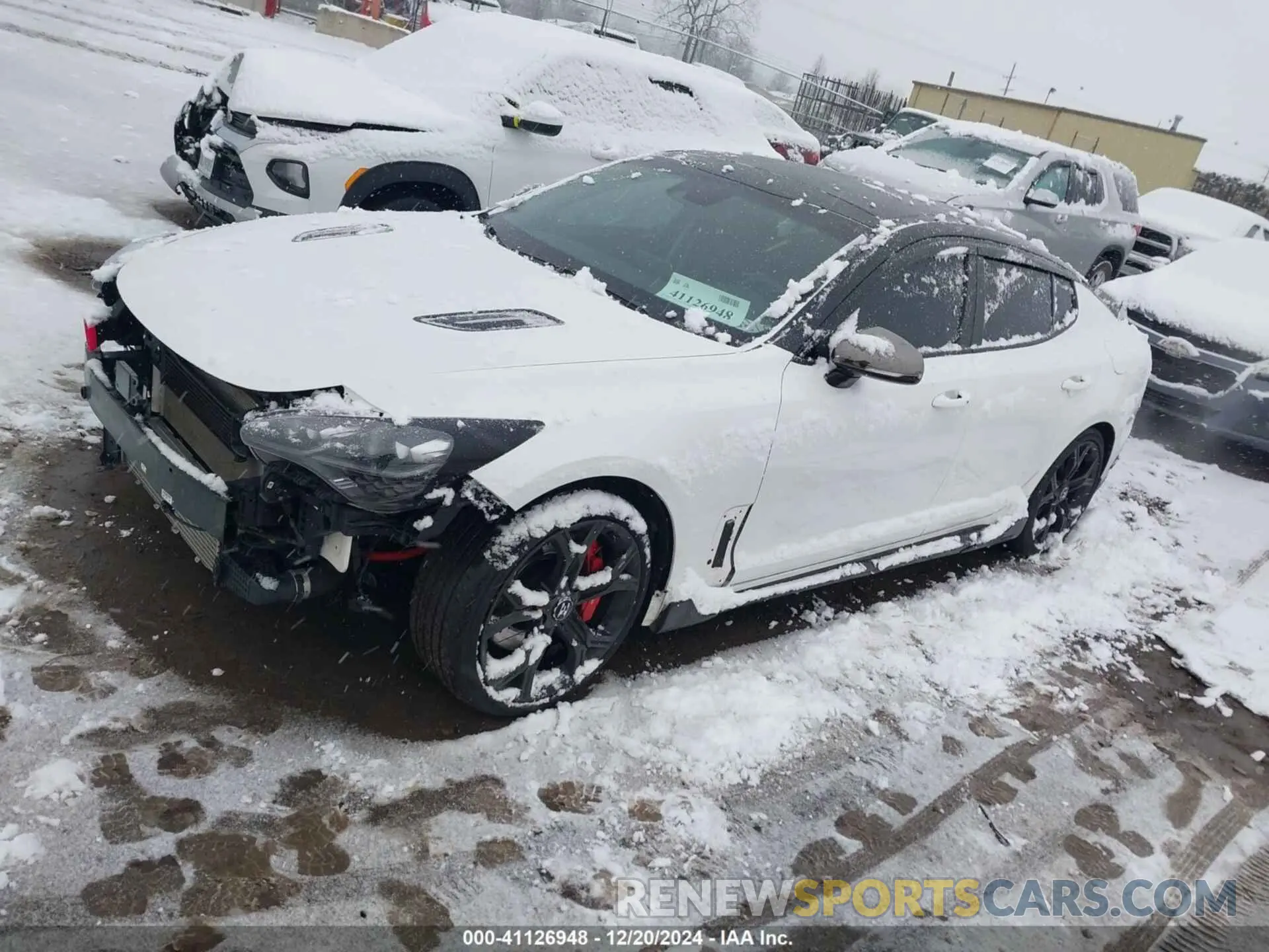 2 Photograph of a damaged car KNAE45LC7M6087733 KIA STINGER 2021