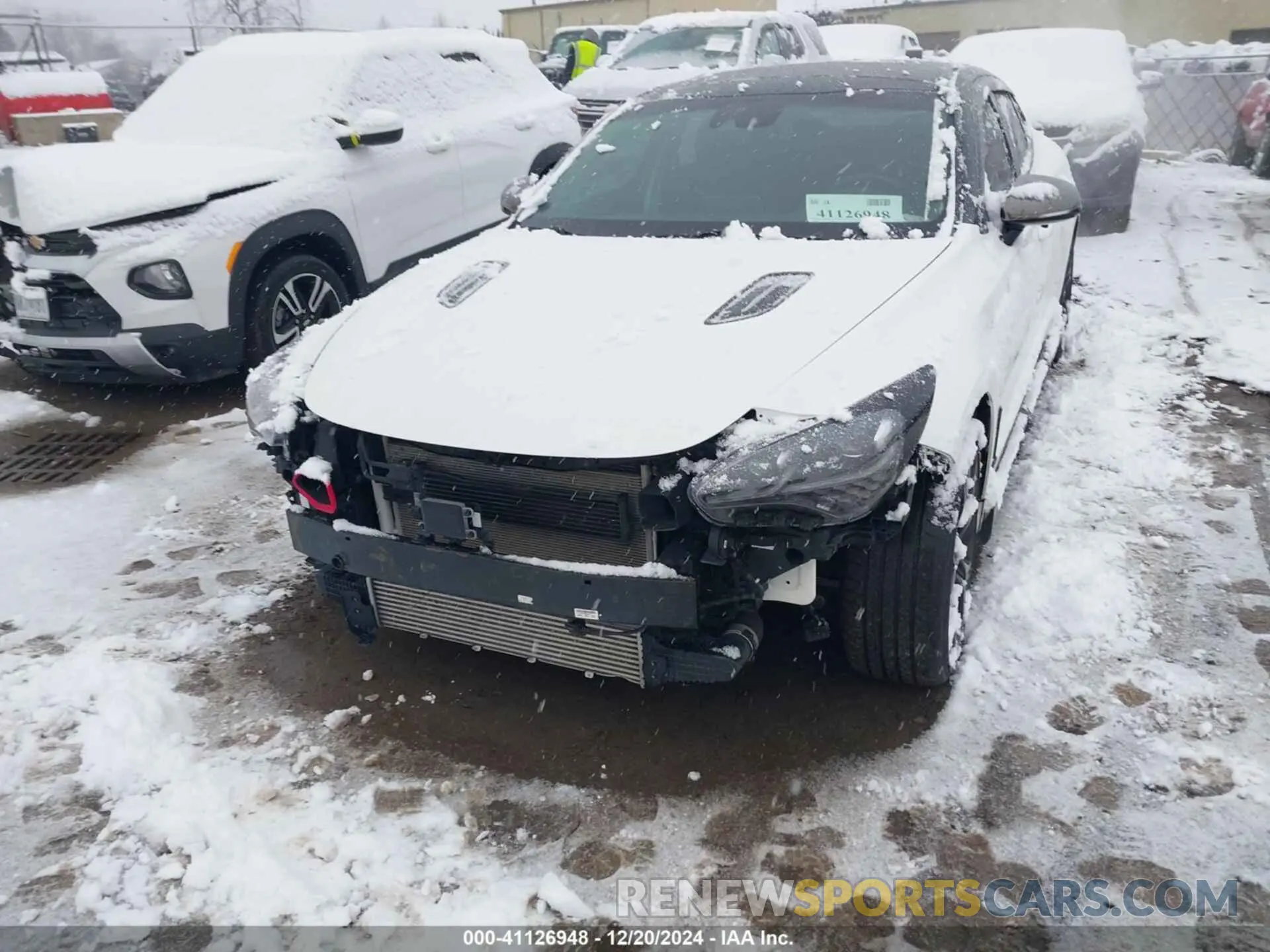 6 Photograph of a damaged car KNAE45LC7M6087733 KIA STINGER 2021
