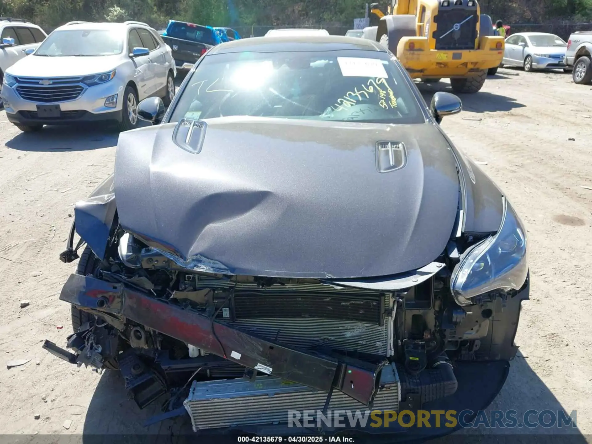 11 Photograph of a damaged car KNAE45LC8M6091760 KIA STINGER 2021