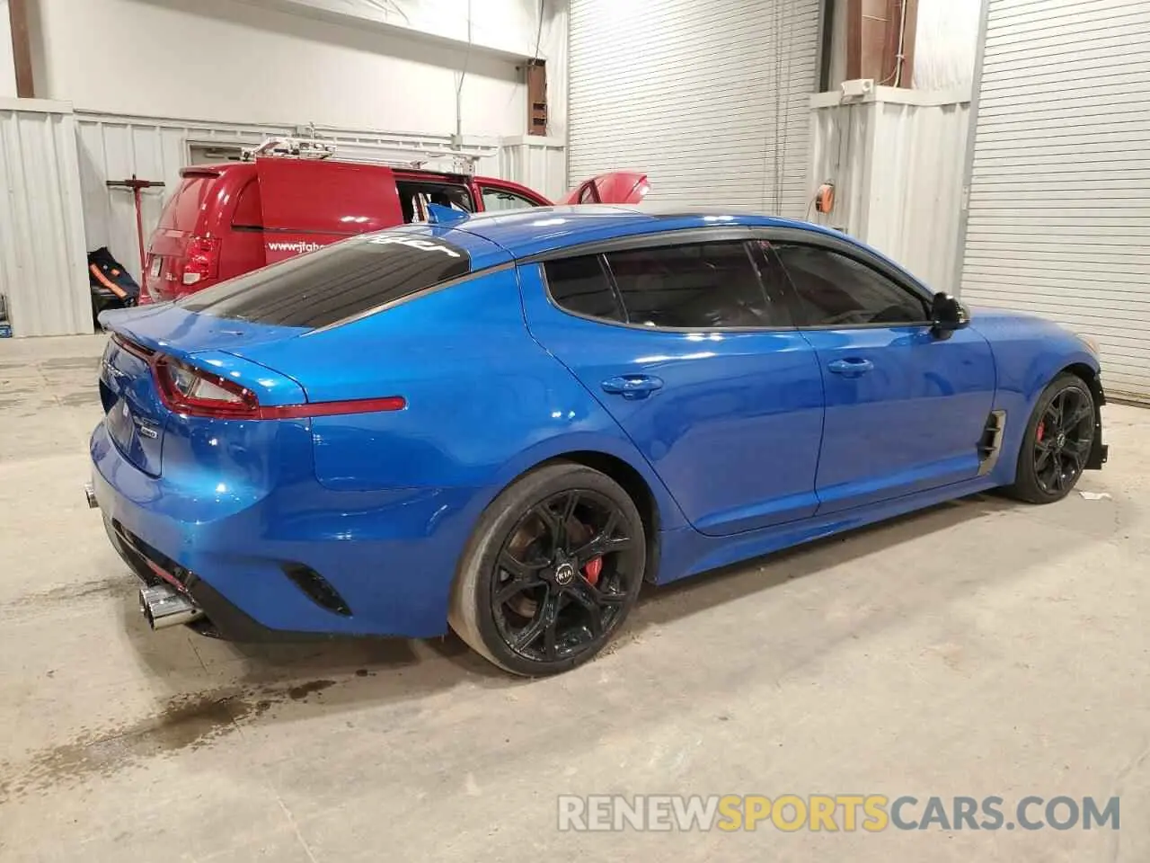 3 Photograph of a damaged car KNAE55LC2M6089564 KIA STINGER 2021