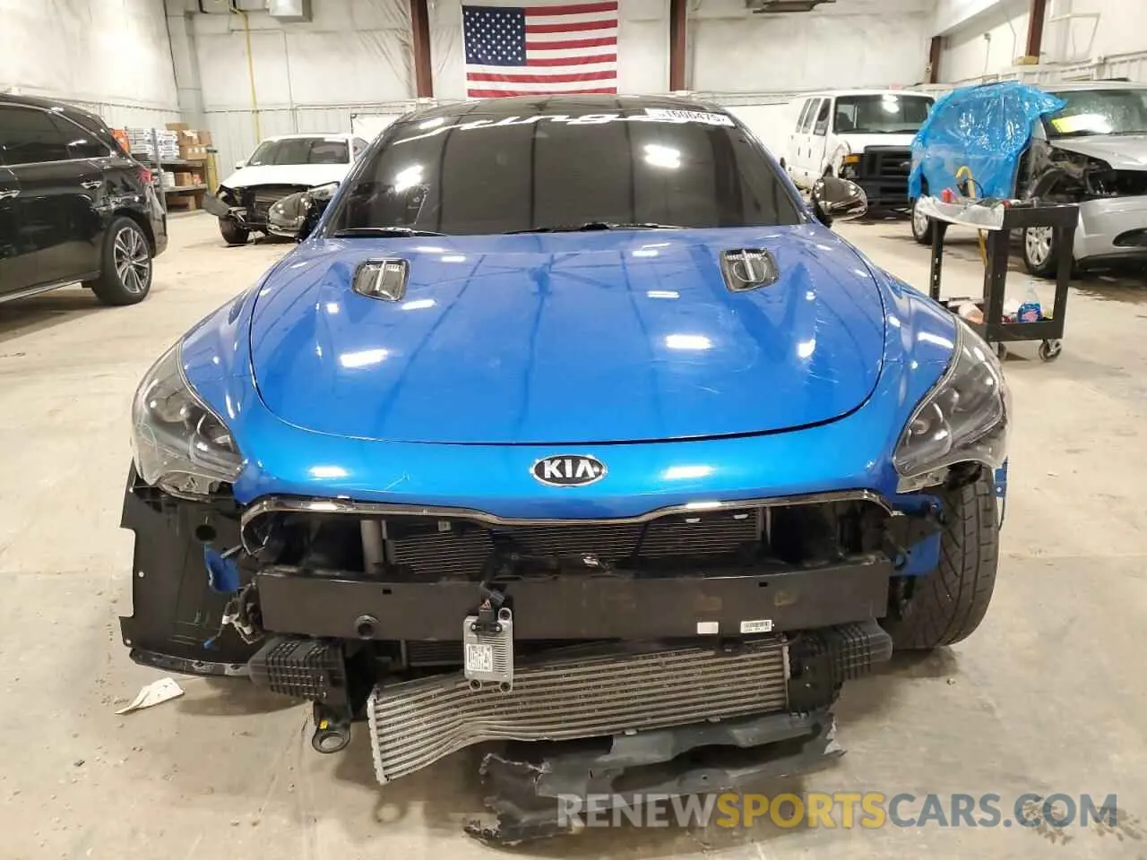5 Photograph of a damaged car KNAE55LC2M6089564 KIA STINGER 2021