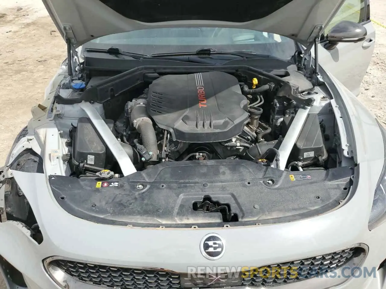 11 Photograph of a damaged car KNAE55LC5M6090966 KIA STINGER 2021