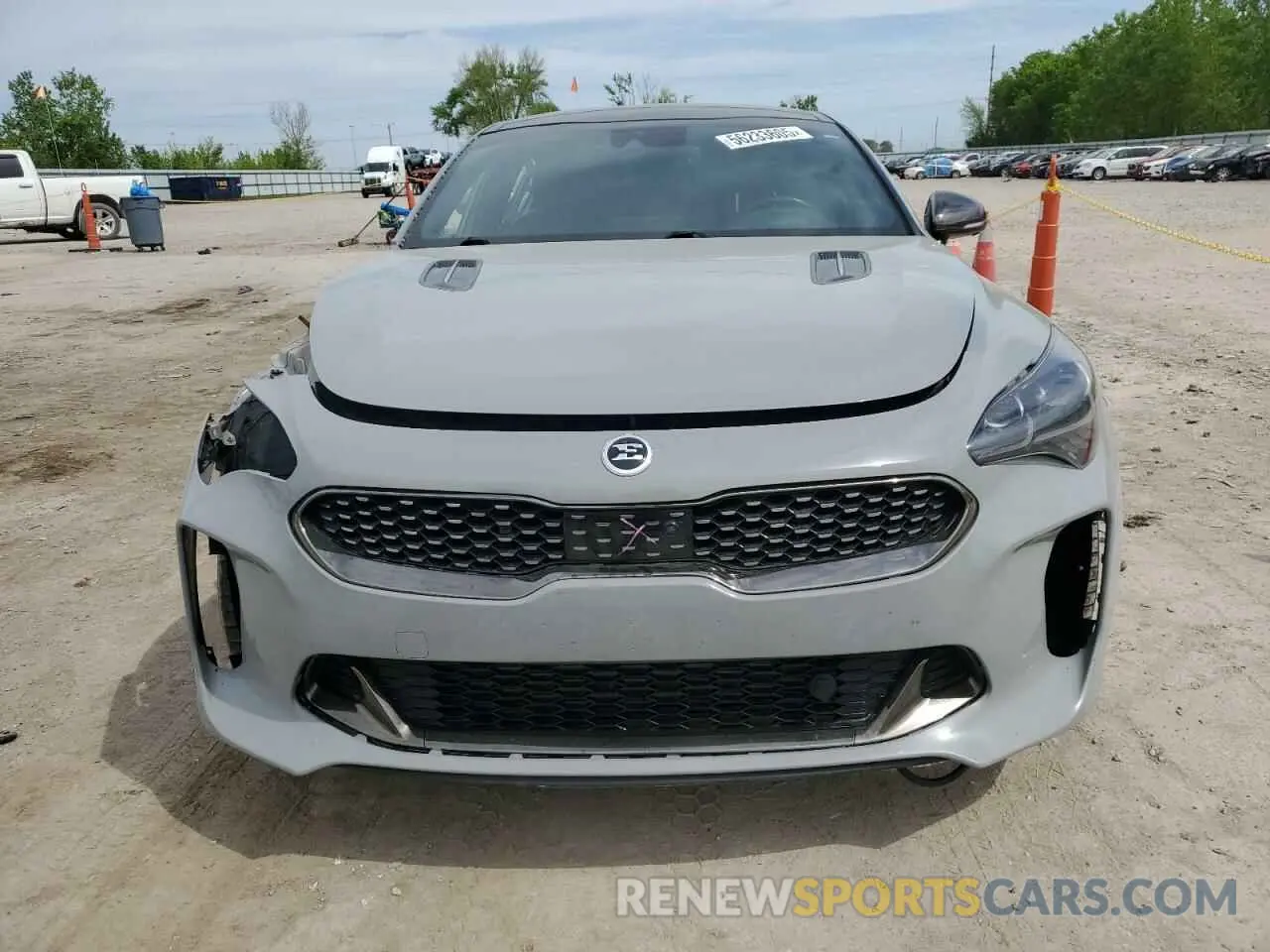 5 Photograph of a damaged car KNAE55LC5M6090966 KIA STINGER 2021