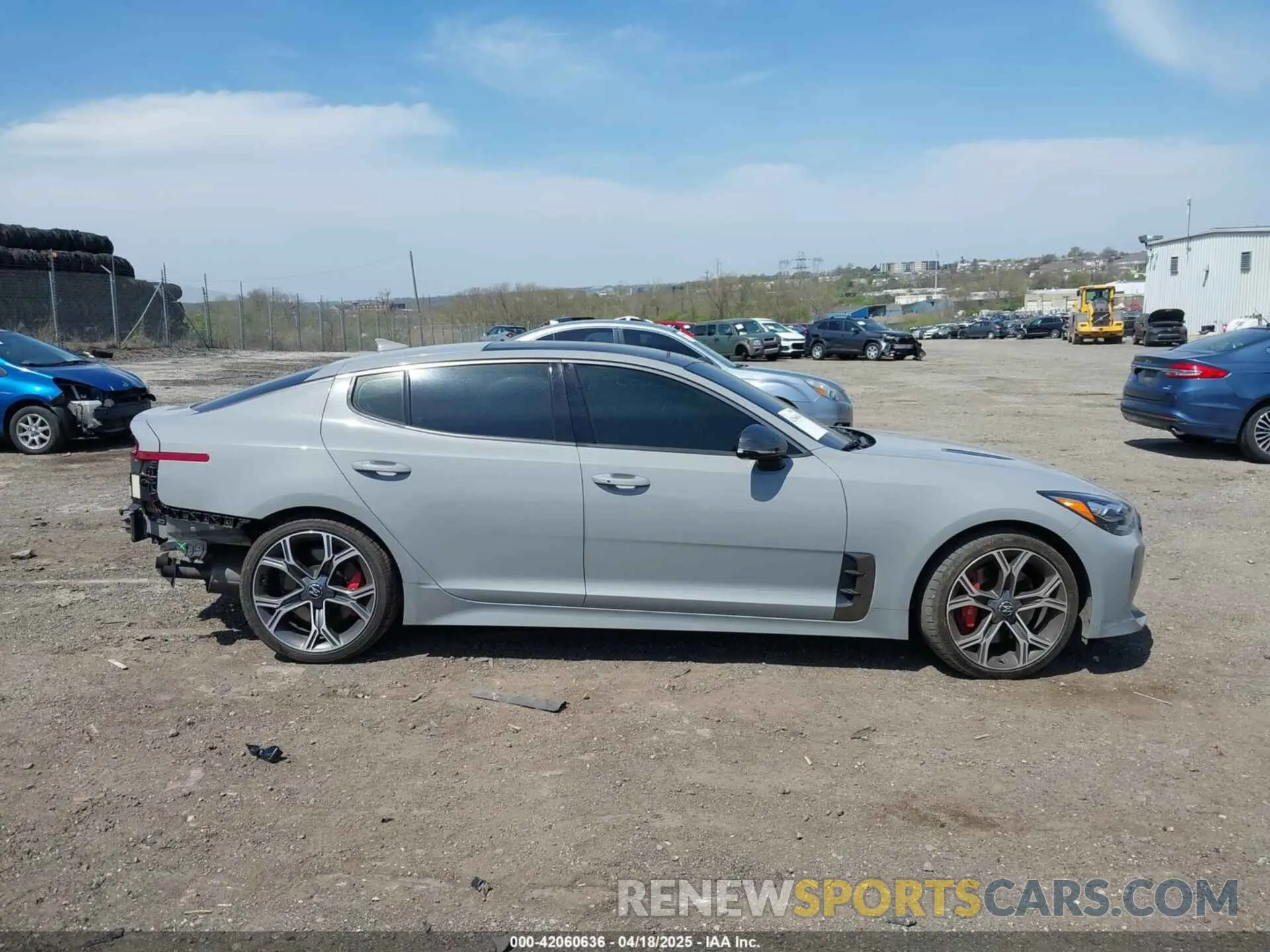 13 Photograph of a damaged car KNAE55LC5M6097786 KIA STINGER 2021