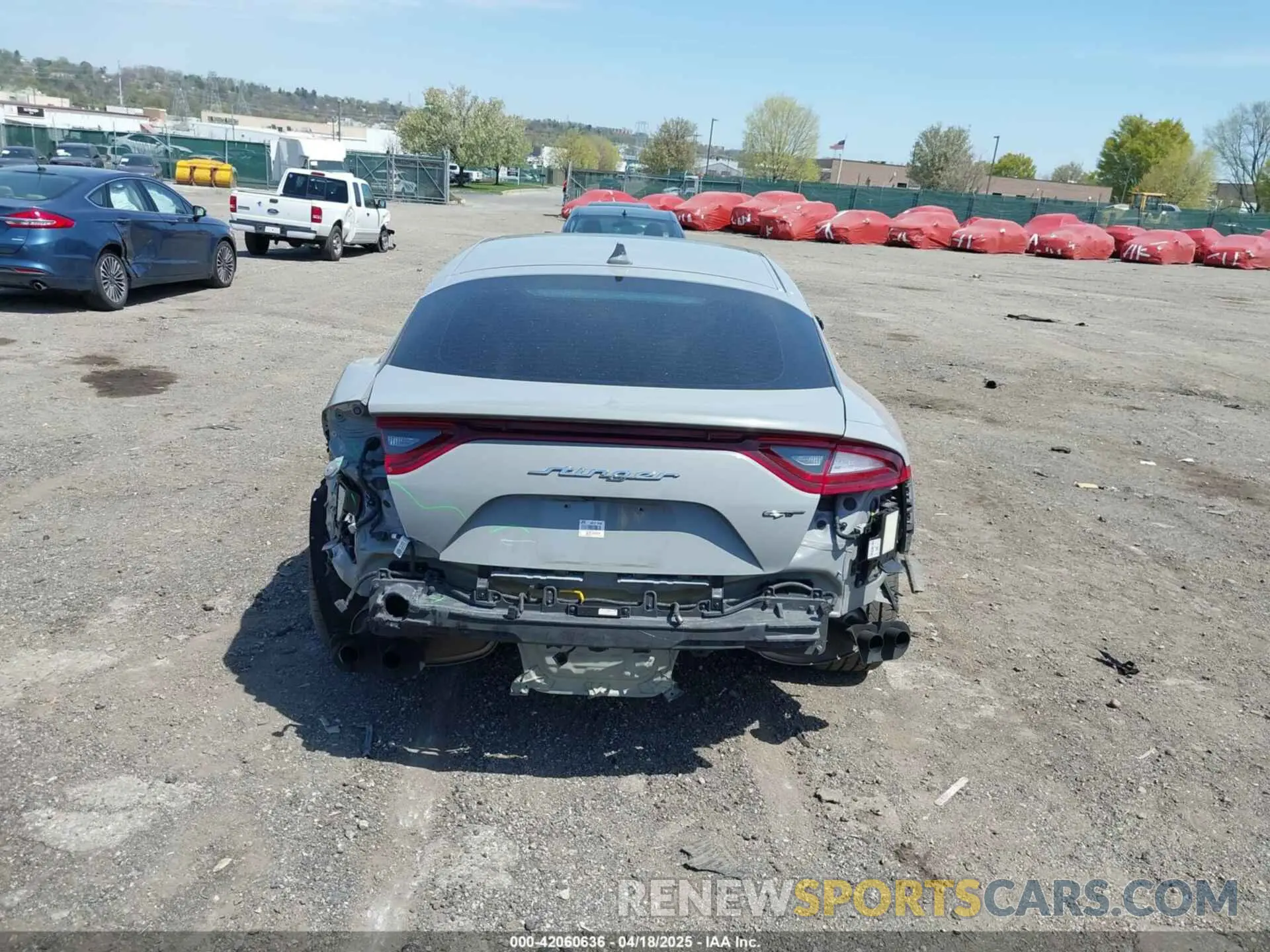 16 Photograph of a damaged car KNAE55LC5M6097786 KIA STINGER 2021