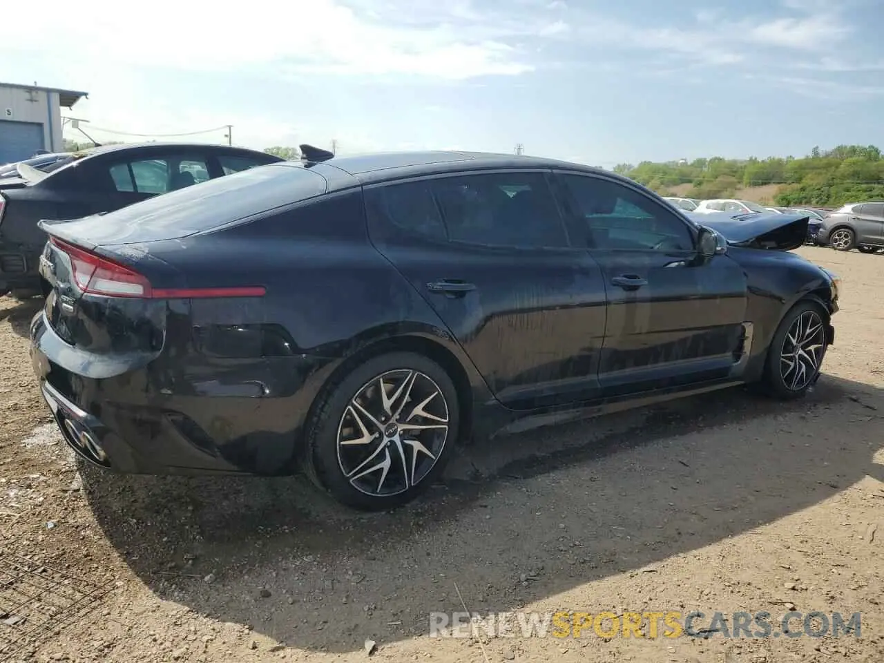 3 Photograph of a damaged car KNAE35LD0N6116275 KIA STINGER 2022