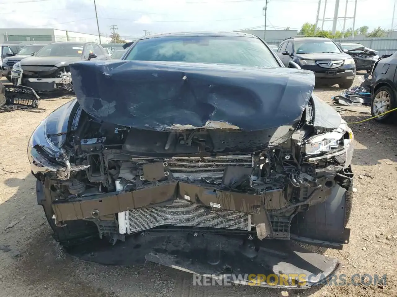5 Photograph of a damaged car KNAE35LD0N6116275 KIA STINGER 2022