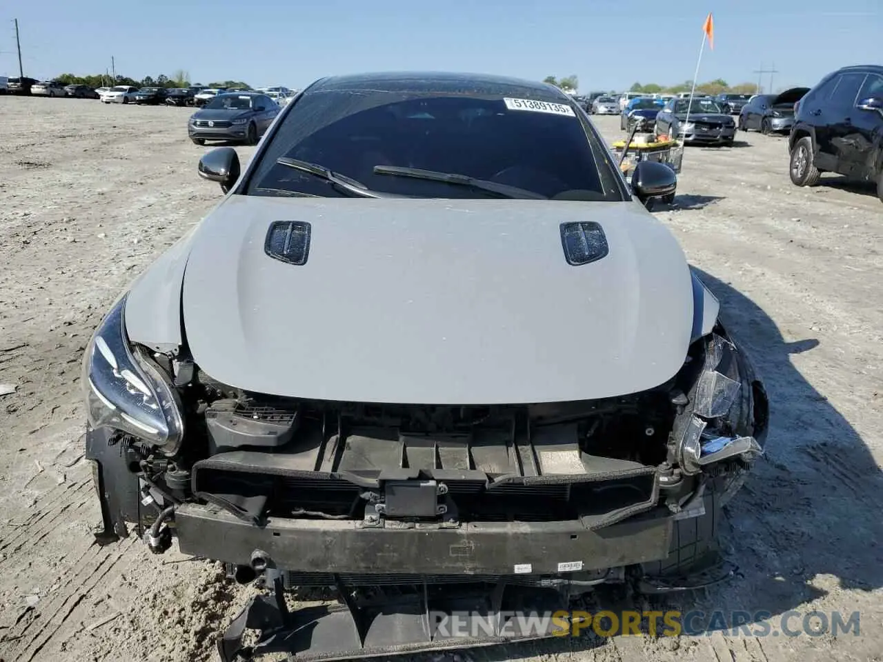 5 Photograph of a damaged car KNAE35LD0N6116390 KIA STINGER 2022