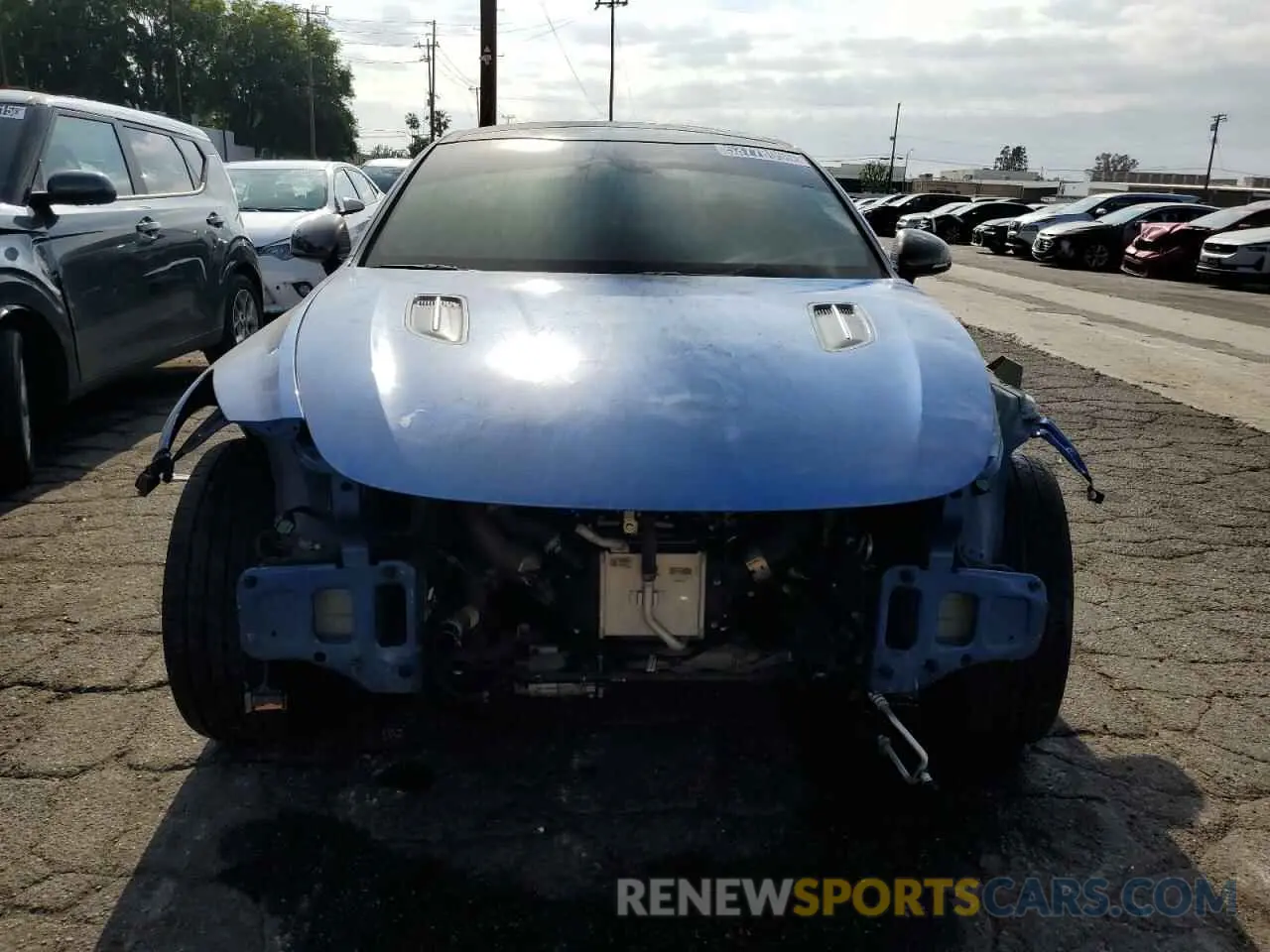 5 Photograph of a damaged car KNAE35LD2N6106184 KIA STINGER 2022