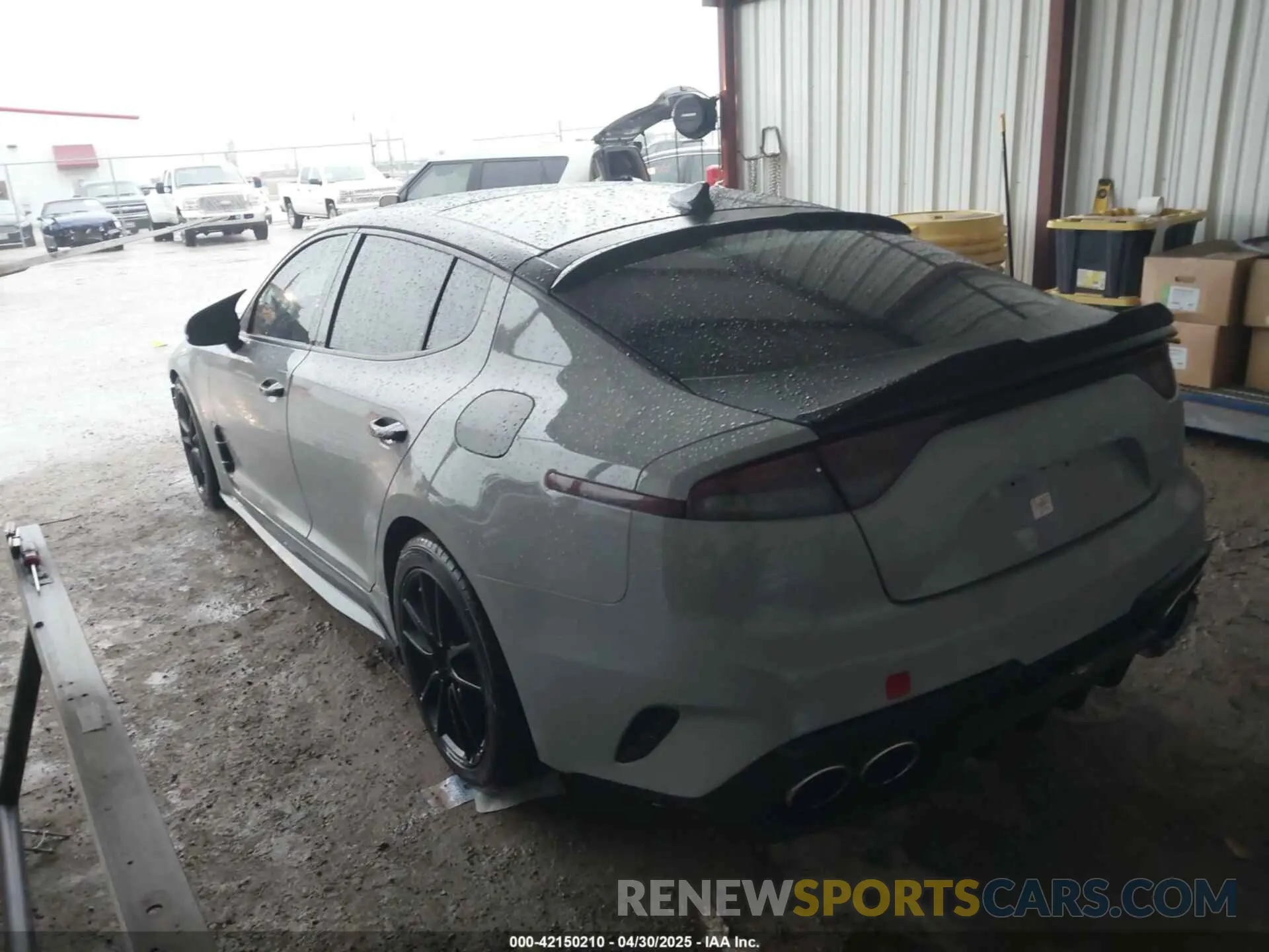 3 Photograph of a damaged car KNAE35LD2N6113930 KIA STINGER 2022