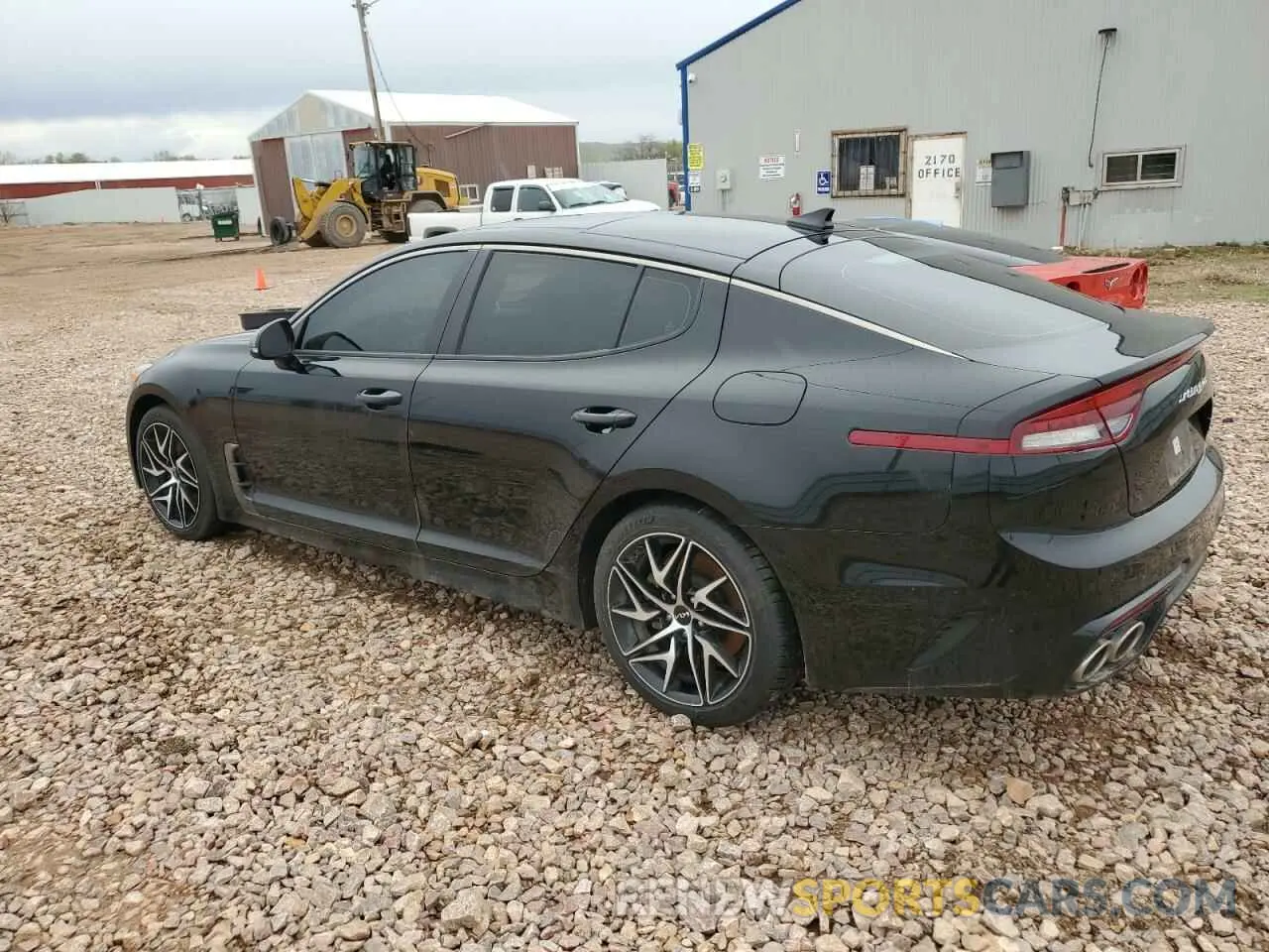 2 Photograph of a damaged car KNAE35LD3N6110325 KIA STINGER 2022