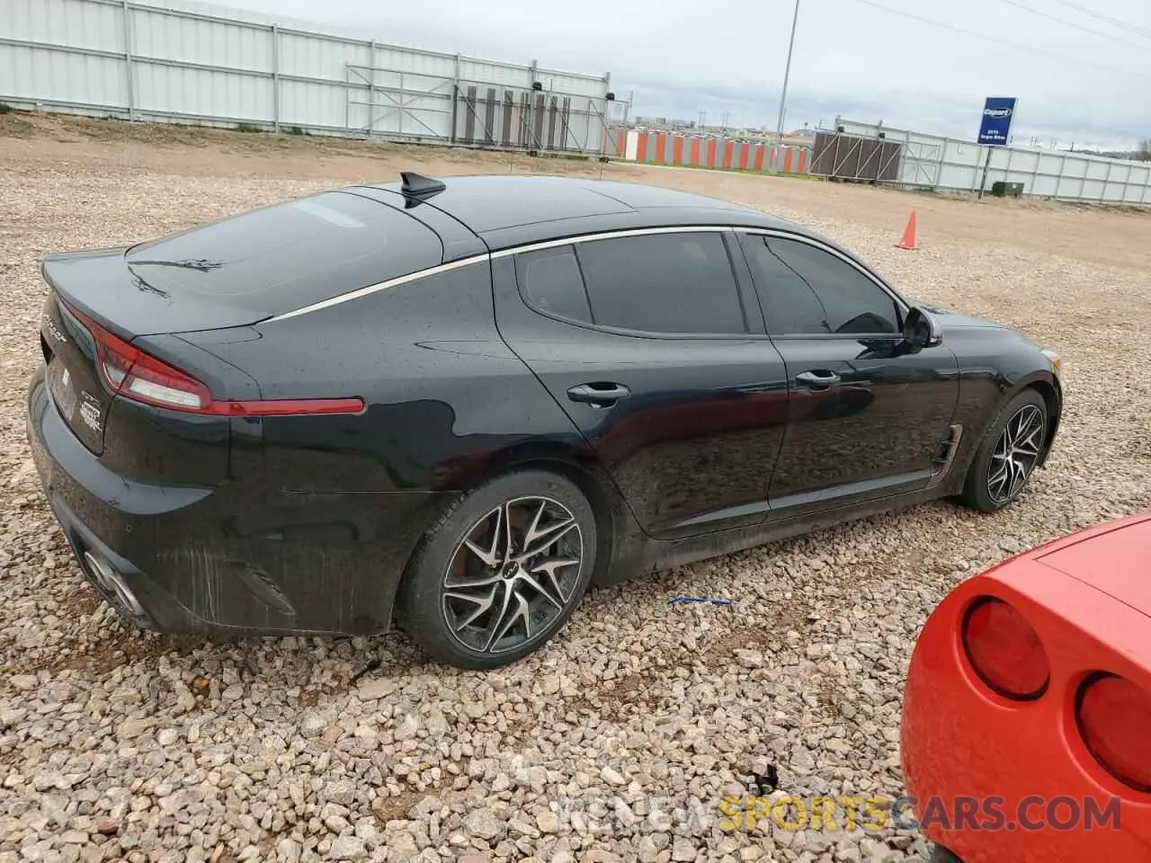 3 Photograph of a damaged car KNAE35LD3N6110325 KIA STINGER 2022