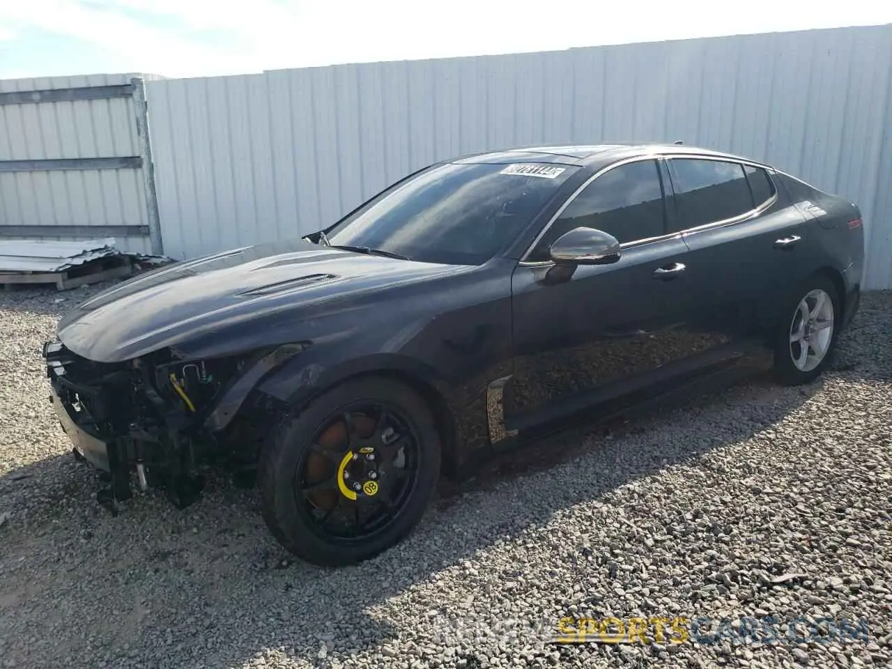 1 Photograph of a damaged car KNAE35LD3N6116514 KIA STINGER 2022