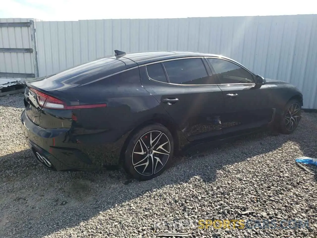 3 Photograph of a damaged car KNAE35LD3N6116514 KIA STINGER 2022