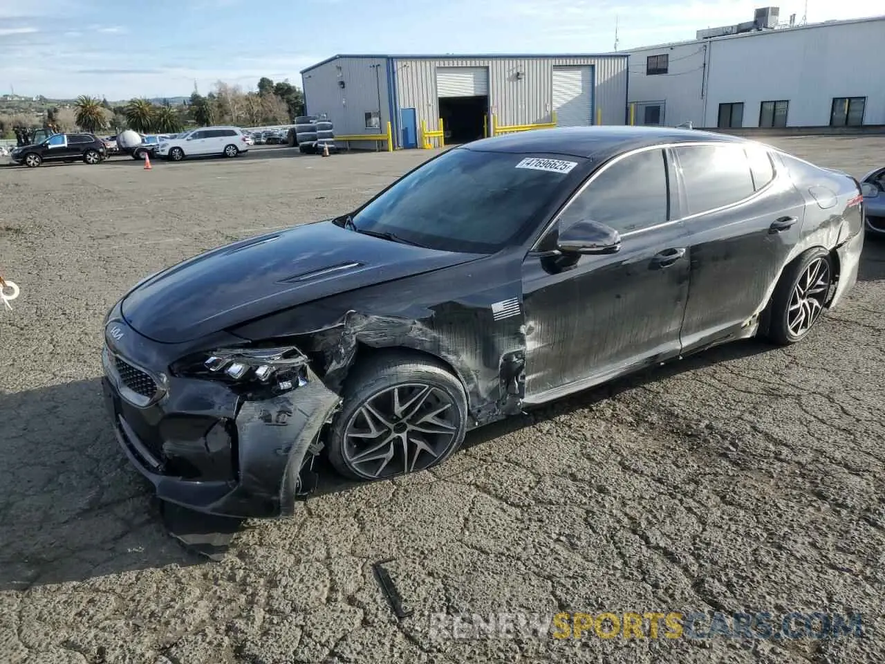 1 Photograph of a damaged car KNAE35LD4N6113511 KIA STINGER 2022