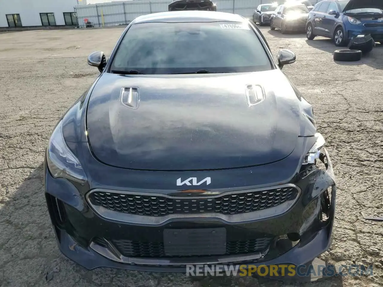 5 Photograph of a damaged car KNAE35LD4N6113511 KIA STINGER 2022