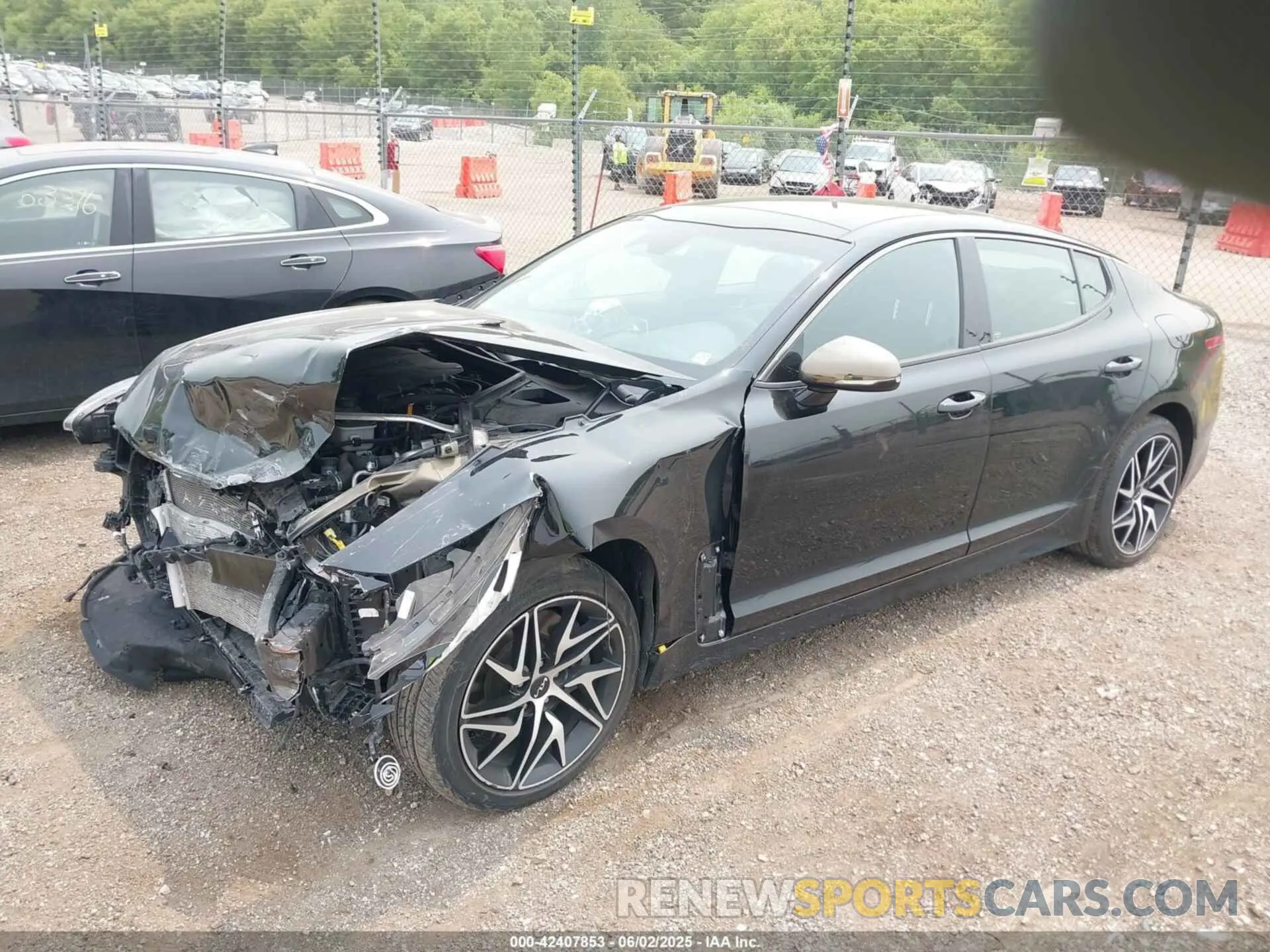 2 Photograph of a damaged car KNAE35LD5N6110326 KIA STINGER 2022