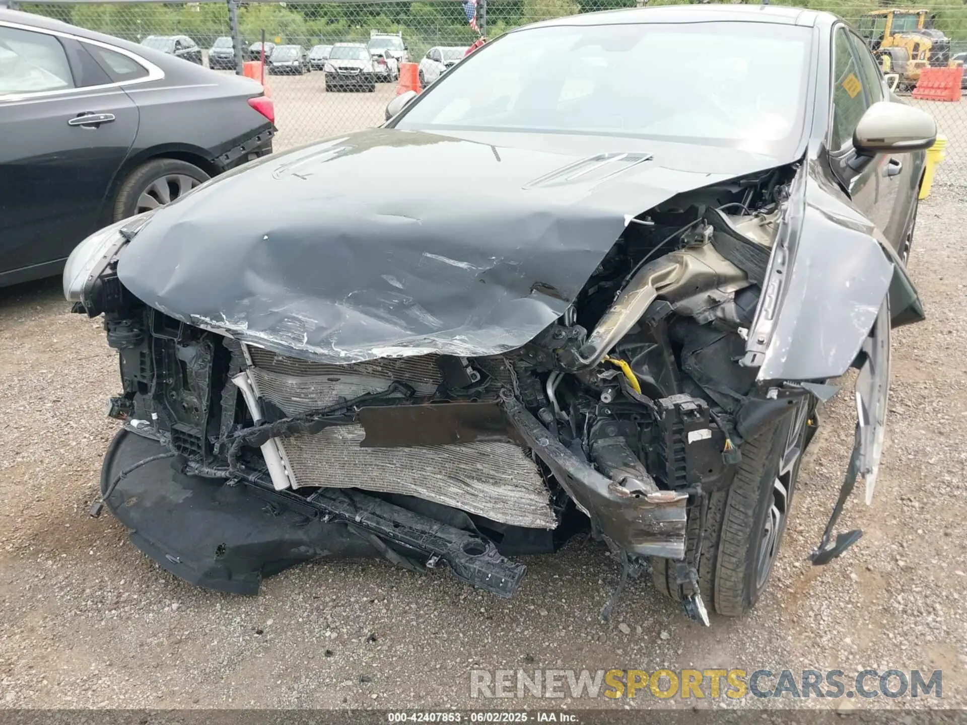6 Photograph of a damaged car KNAE35LD5N6110326 KIA STINGER 2022