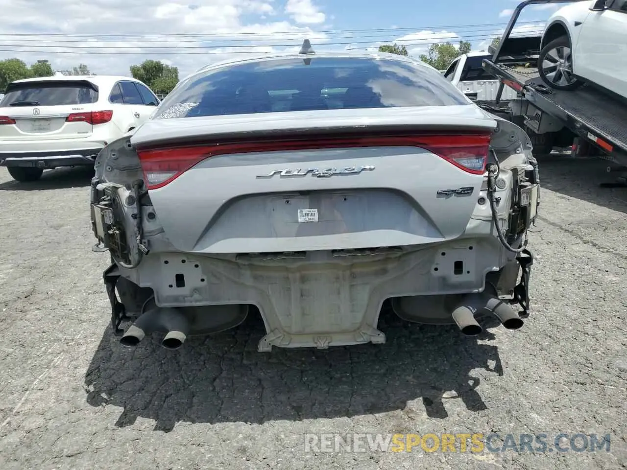 6 Photograph of a damaged car KNAE35LD5N6110682 KIA STINGER 2022