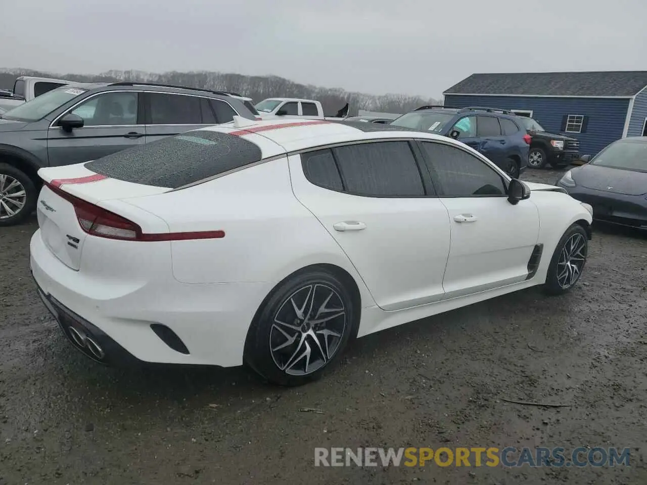 3 Photograph of a damaged car KNAE35LD6N6101327 KIA STINGER 2022