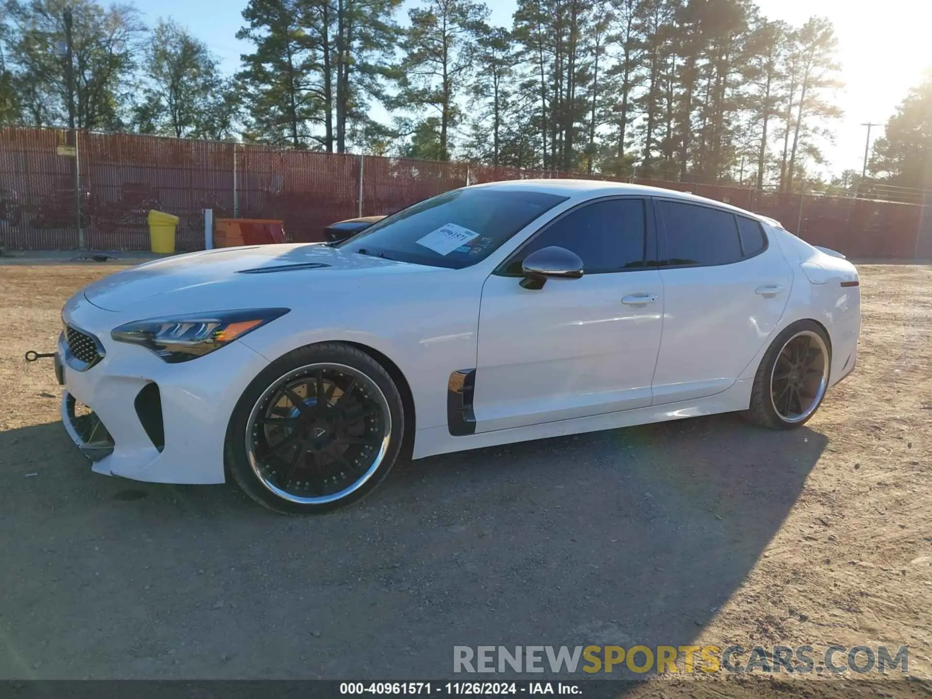 2 Photograph of a damaged car KNAE35LD6N6104003 KIA STINGER 2022