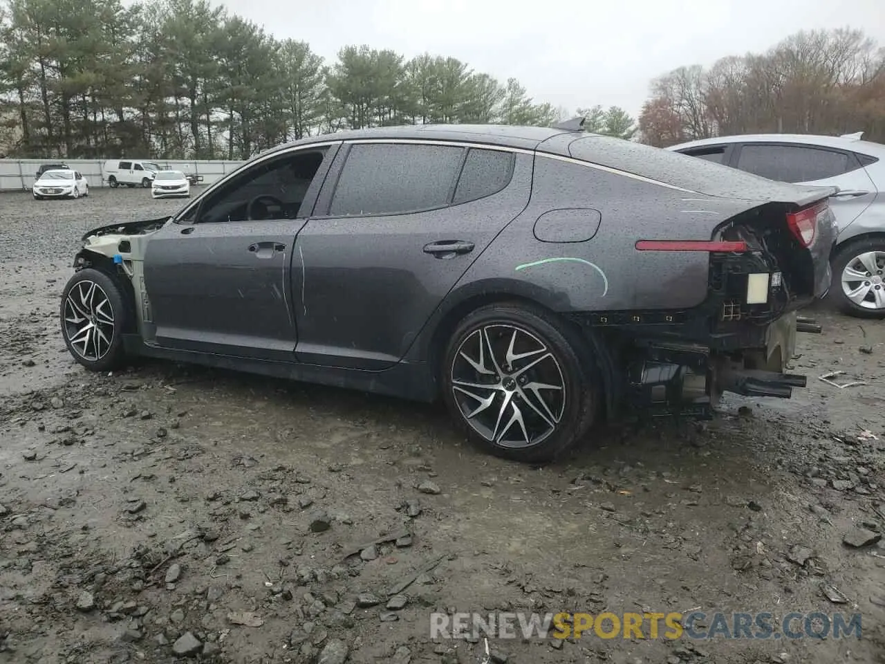 2 Photograph of a damaged car KNAE35LD6N6110223 KIA STINGER 2022