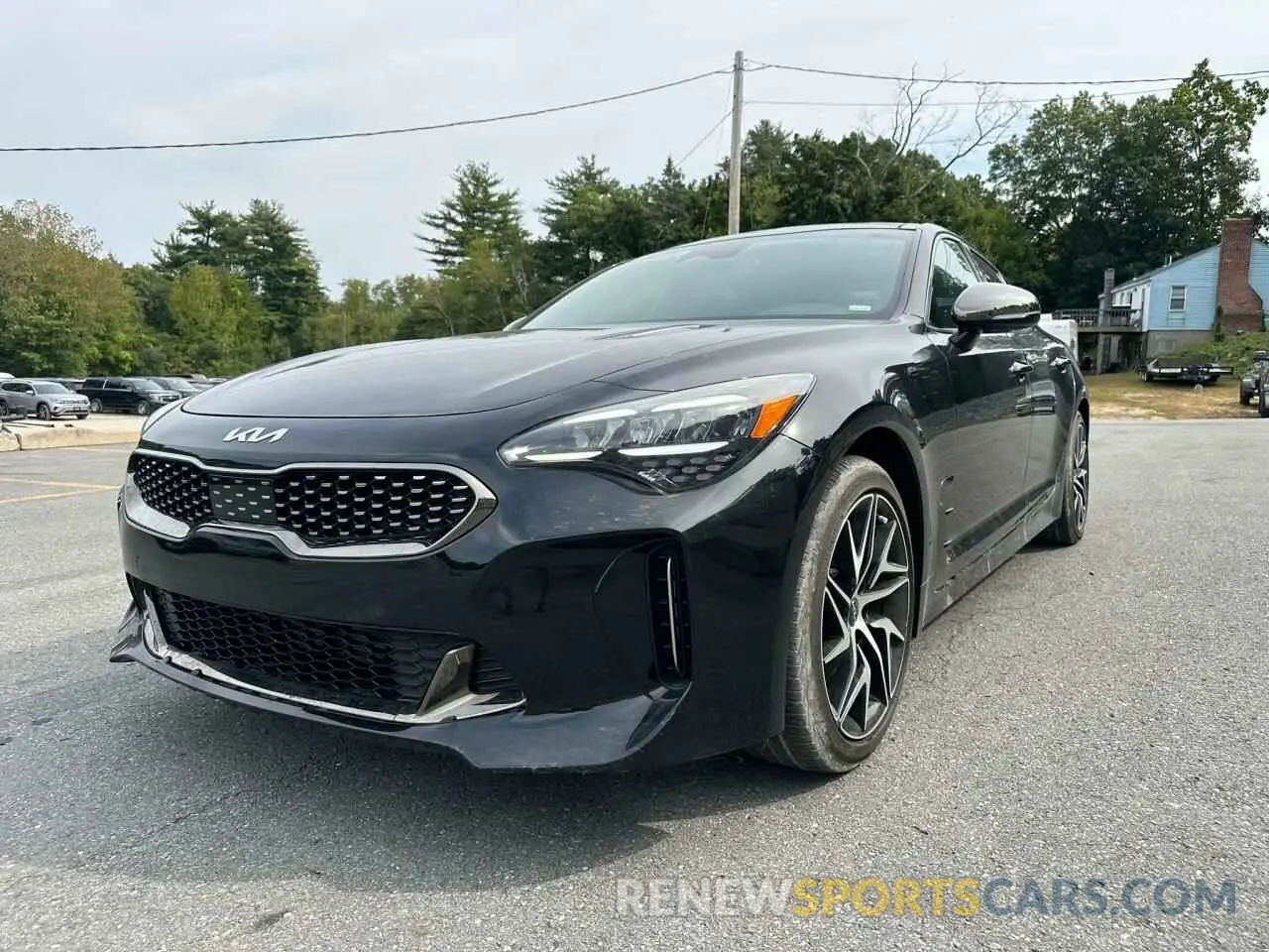 1 Photograph of a damaged car KNAE35LD7N6115527 KIA STINGER 2022