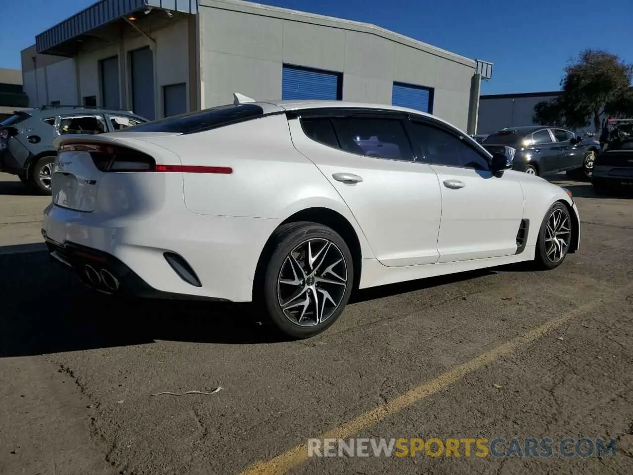 3 Photograph of a damaged car KNAE35LD9N6107686 KIA STINGER 2022