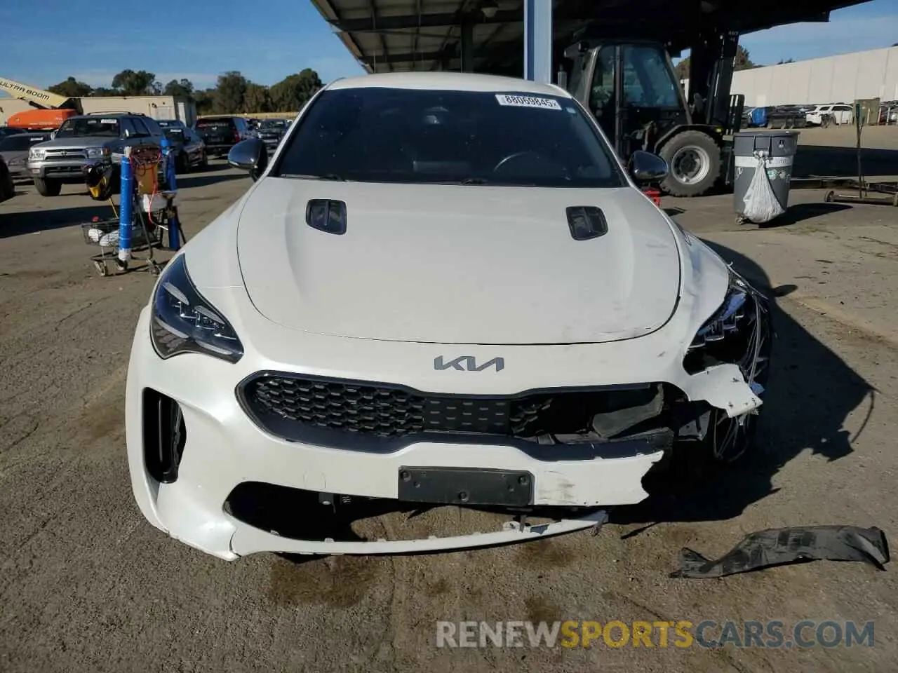 5 Photograph of a damaged car KNAE35LD9N6107686 KIA STINGER 2022