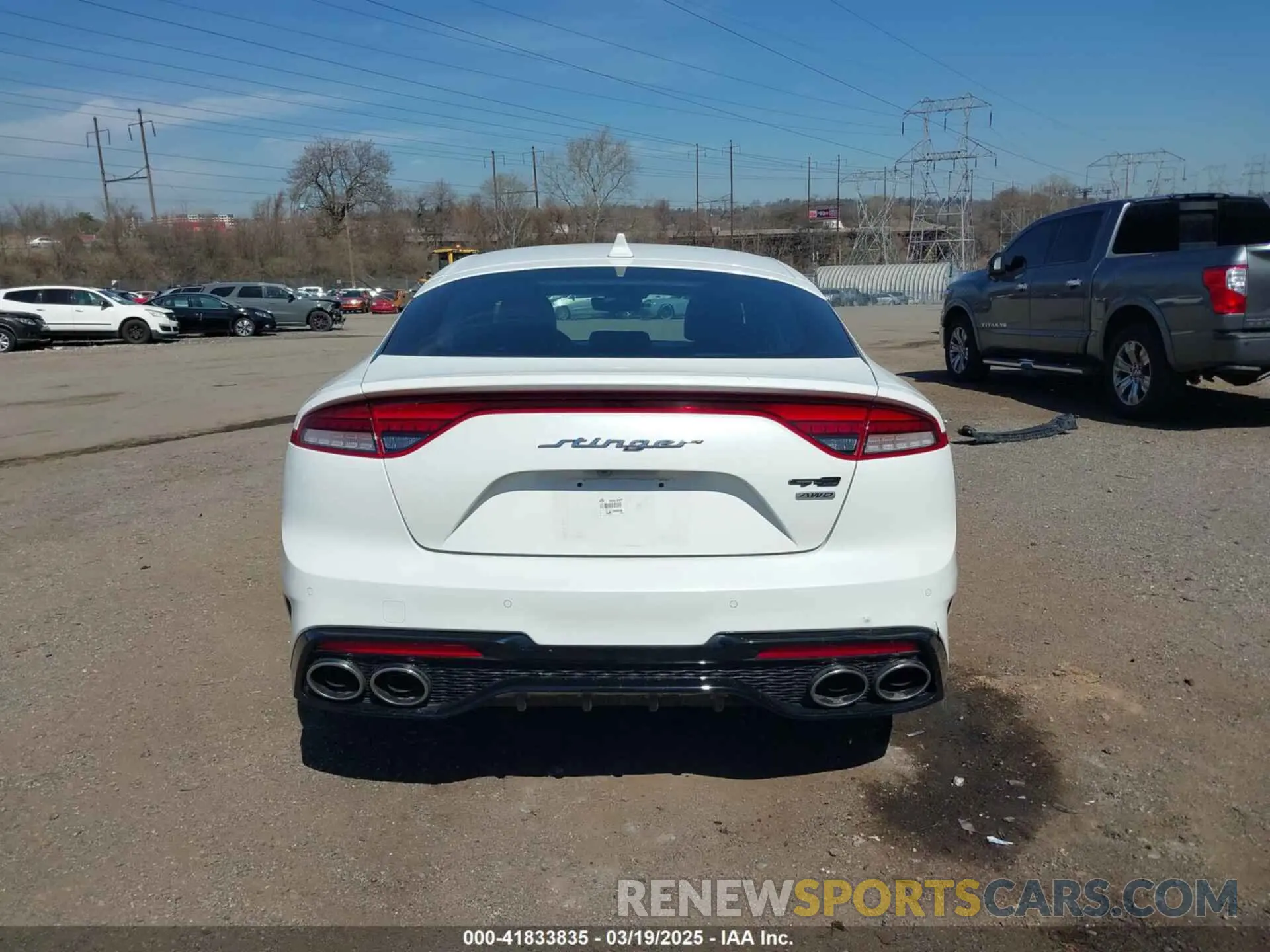 17 Photograph of a damaged car KNAE35LD9N6116078 KIA STINGER 2022