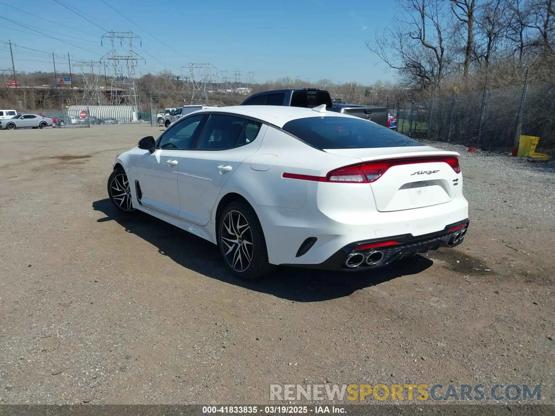 3 Photograph of a damaged car KNAE35LD9N6116078 KIA STINGER 2022