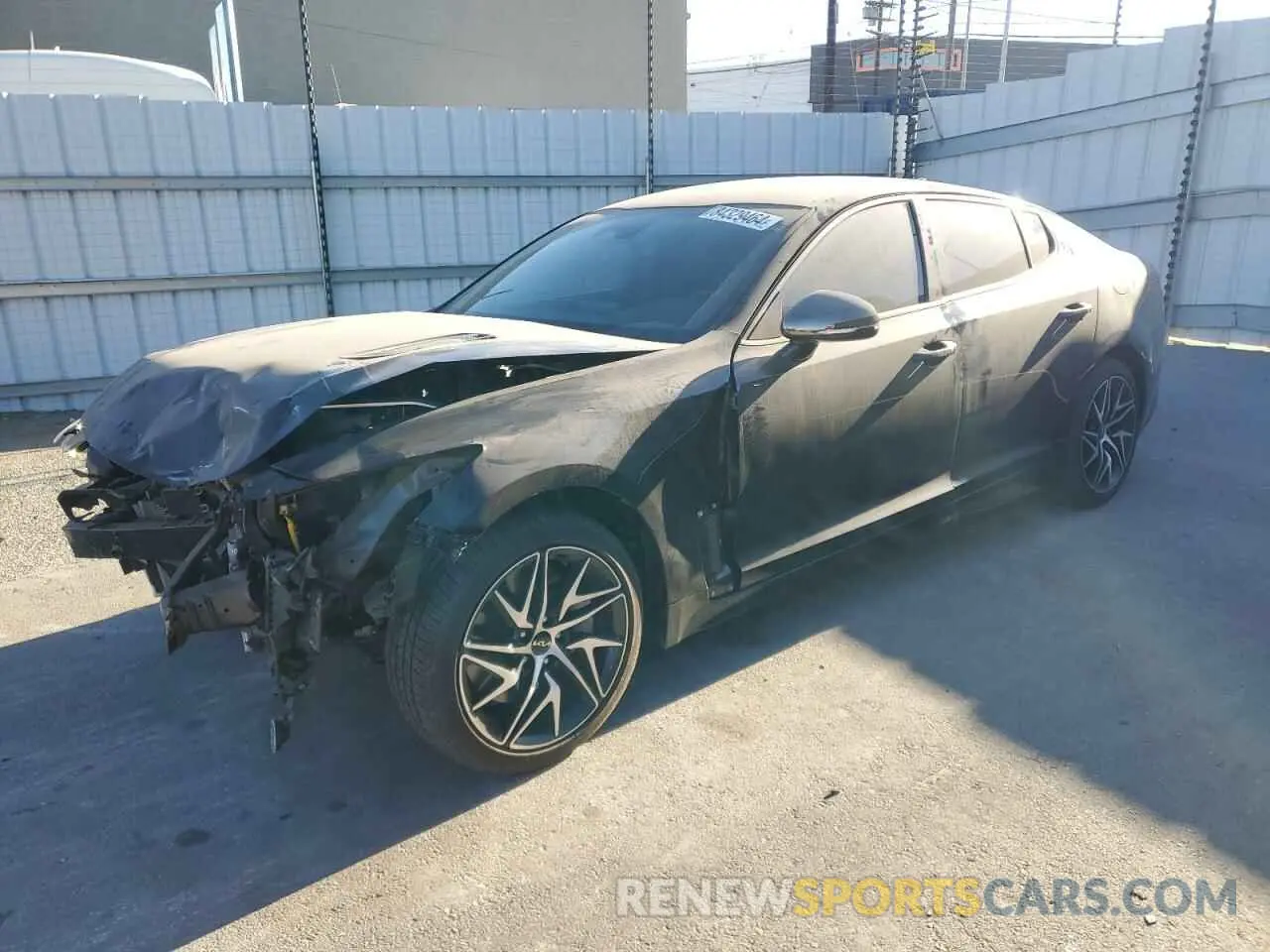 1 Photograph of a damaged car KNAE35LD9N6117117 KIA STINGER 2022