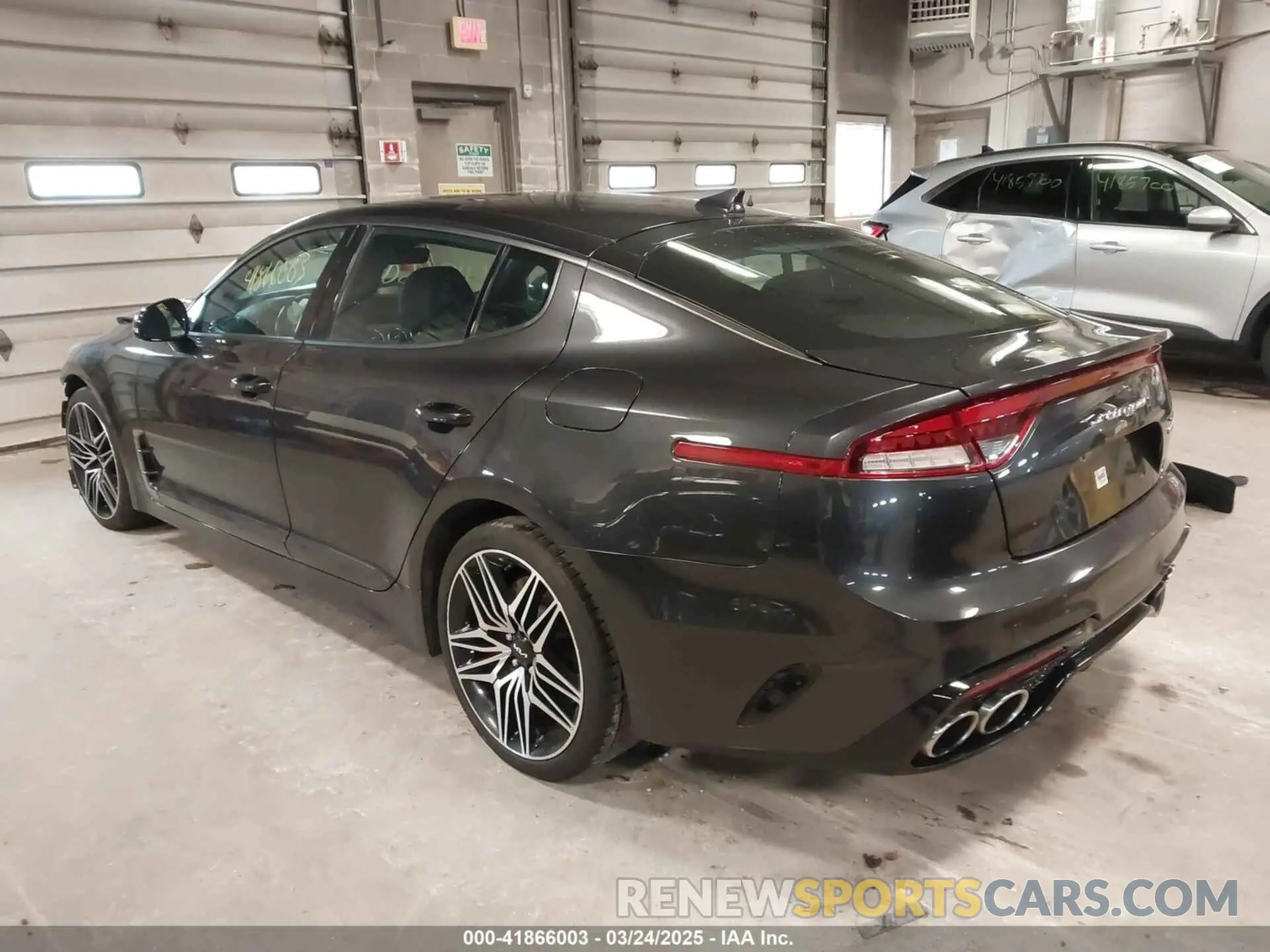 3 Photograph of a damaged car KNAE45LC2N6103659 KIA STINGER 2022