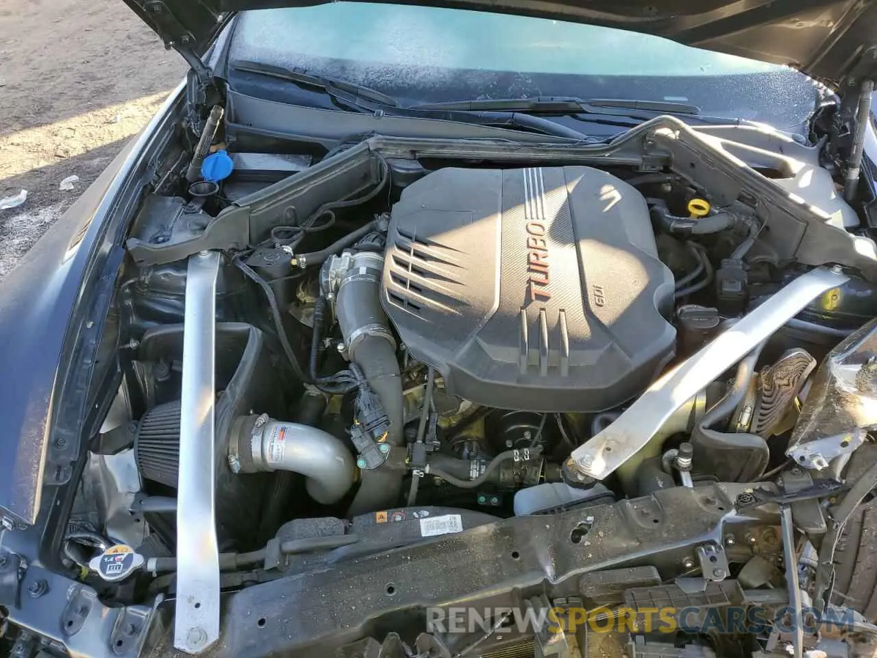 12 Photograph of a damaged car KNAE45LC5N6111691 KIA STINGER 2022