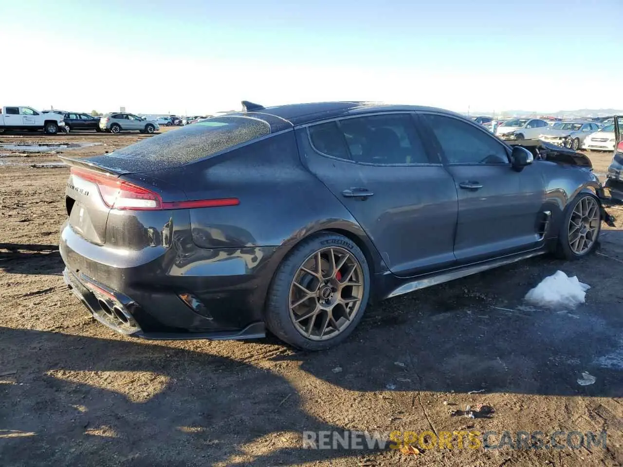 3 Photograph of a damaged car KNAE45LC5N6111691 KIA STINGER 2022