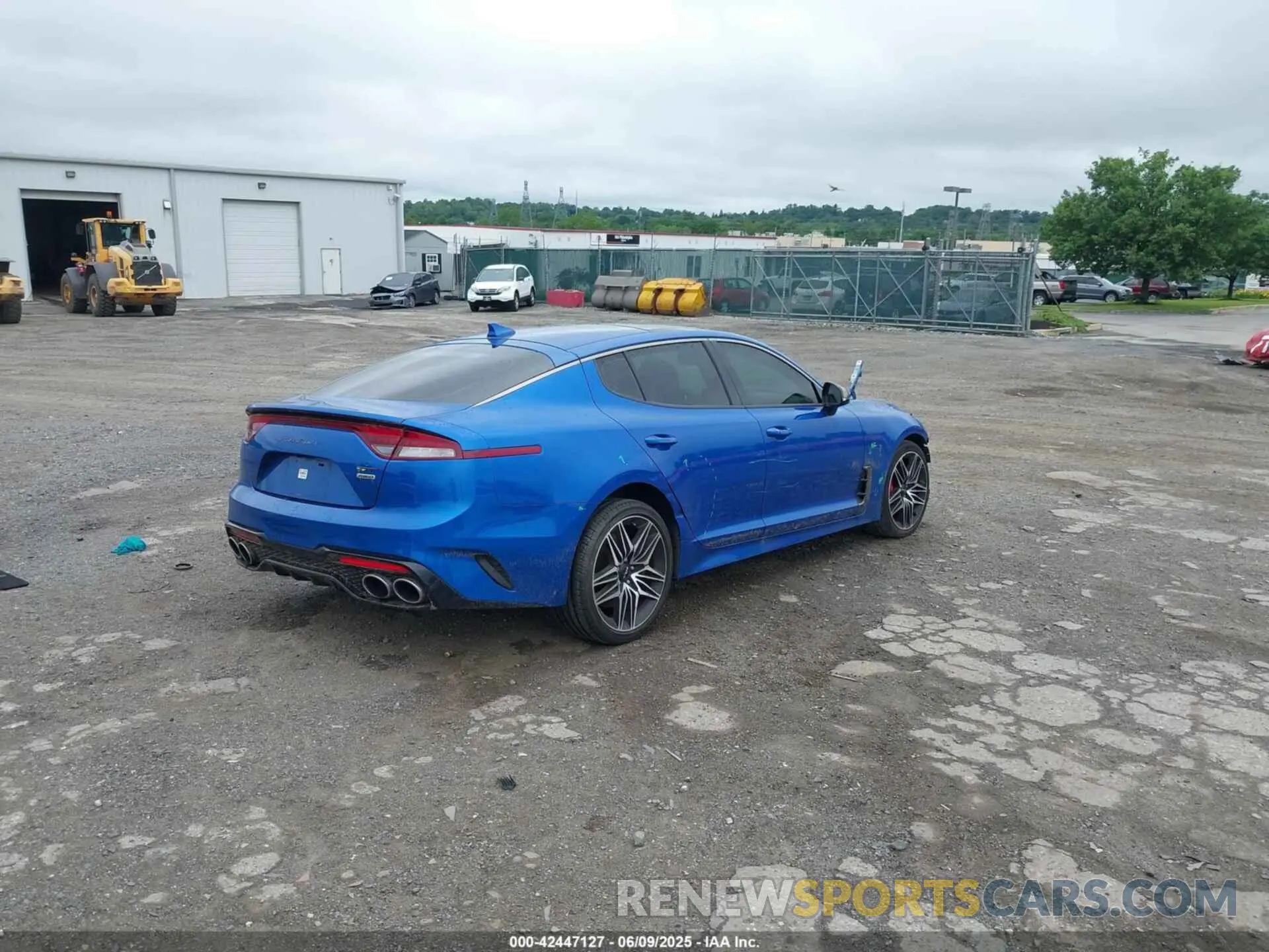 4 Photograph of a damaged car KNAE45LC7N6108100 KIA STINGER 2022