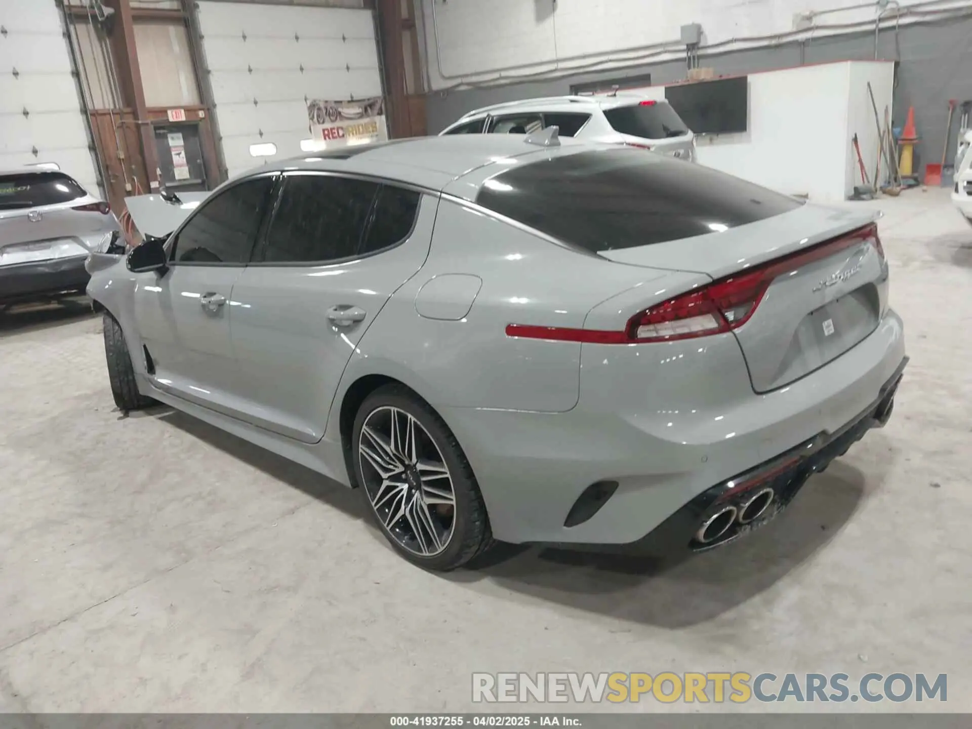 3 Photograph of a damaged car KNAE45LC9N6106302 KIA STINGER 2022