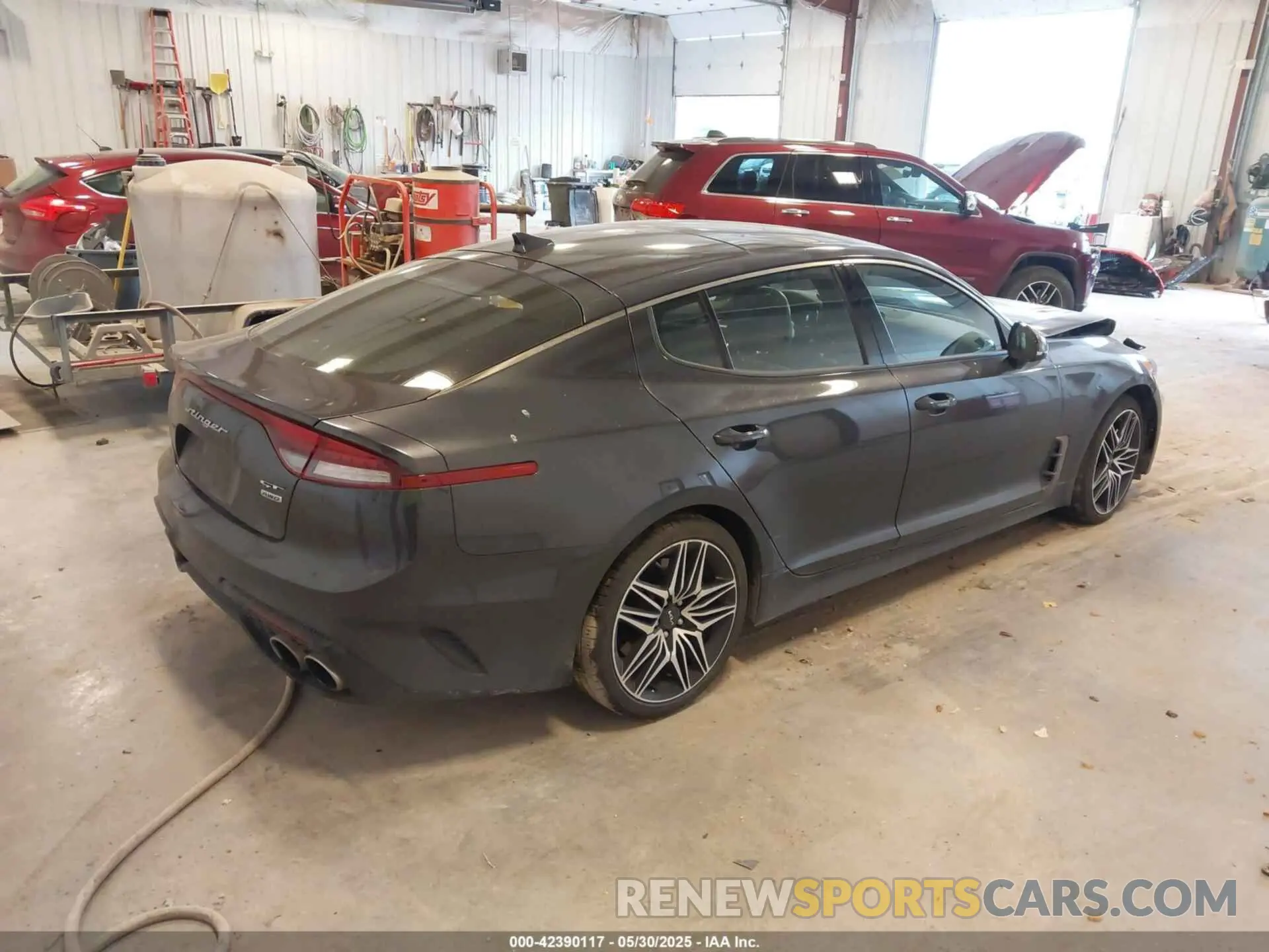 4 Photograph of a damaged car KNAE45LC9N6119471 KIA STINGER 2022
