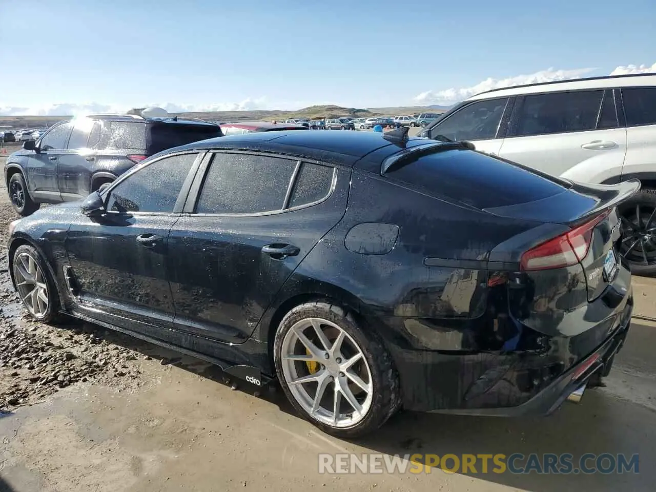 2 Photograph of a damaged car KNAE45LC9N6119485 KIA STINGER 2022