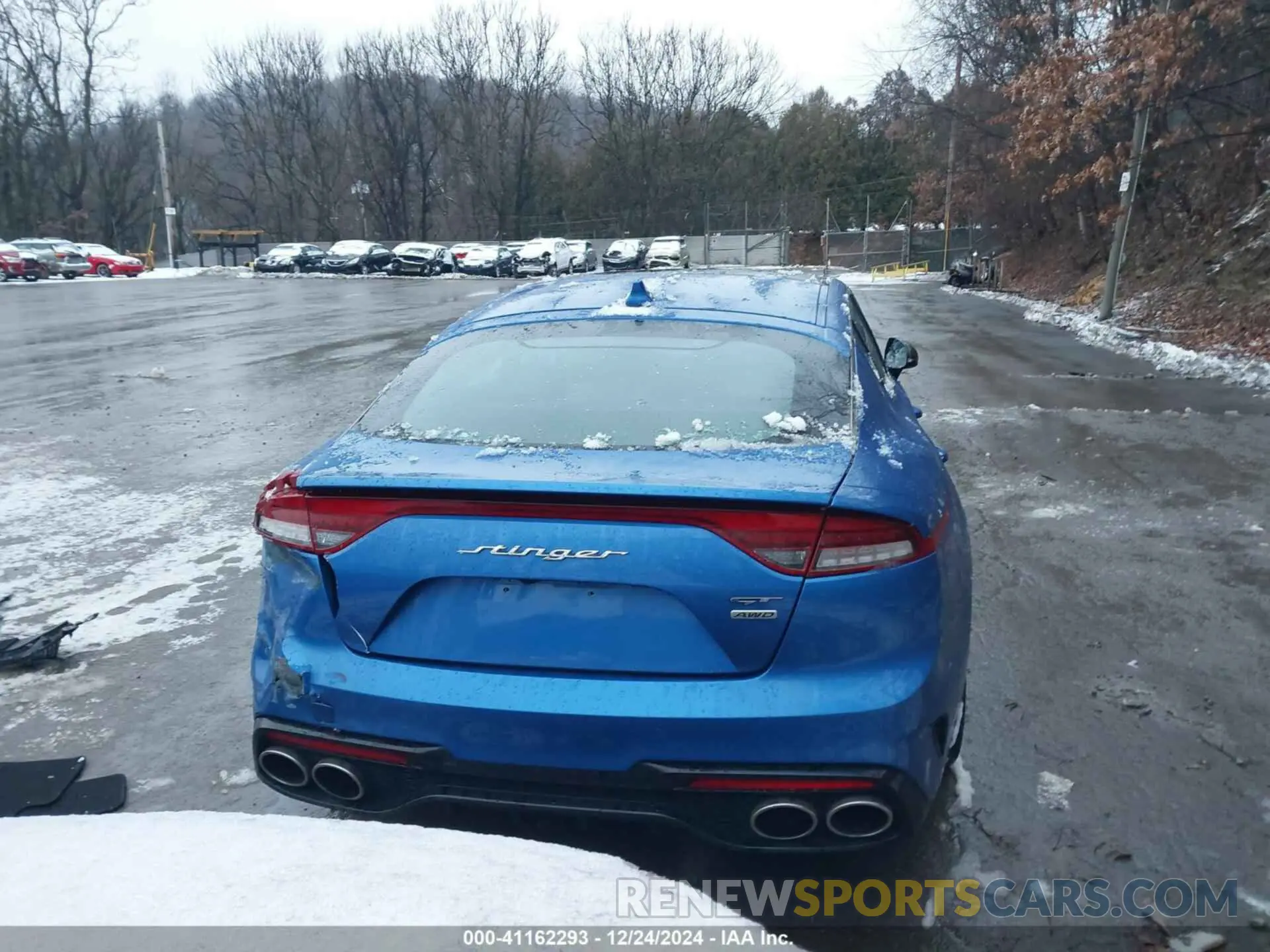 17 Photograph of a damaged car KNAE45LCXN6107958 KIA STINGER 2022