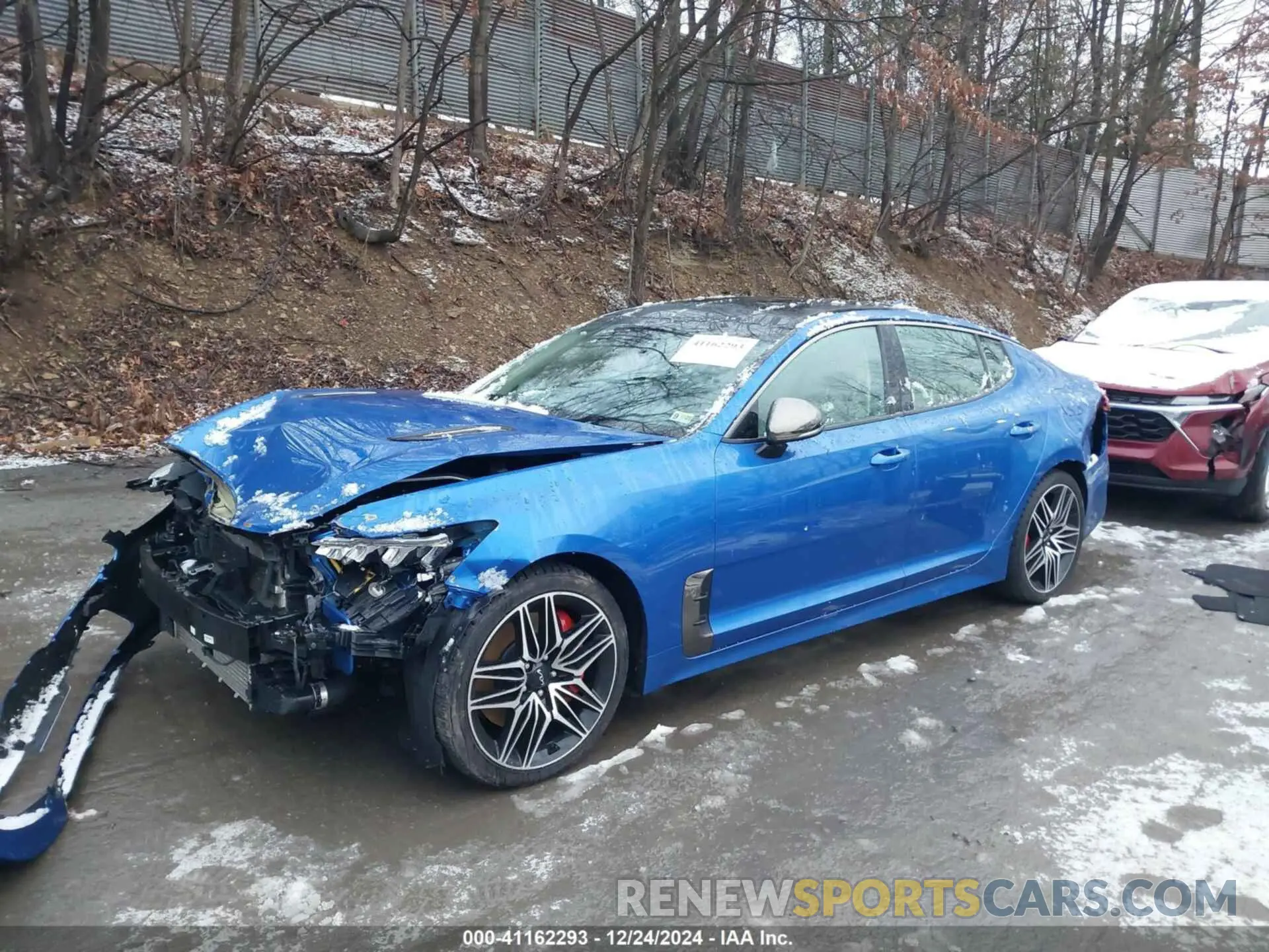 2 Photograph of a damaged car KNAE45LCXN6107958 KIA STINGER 2022