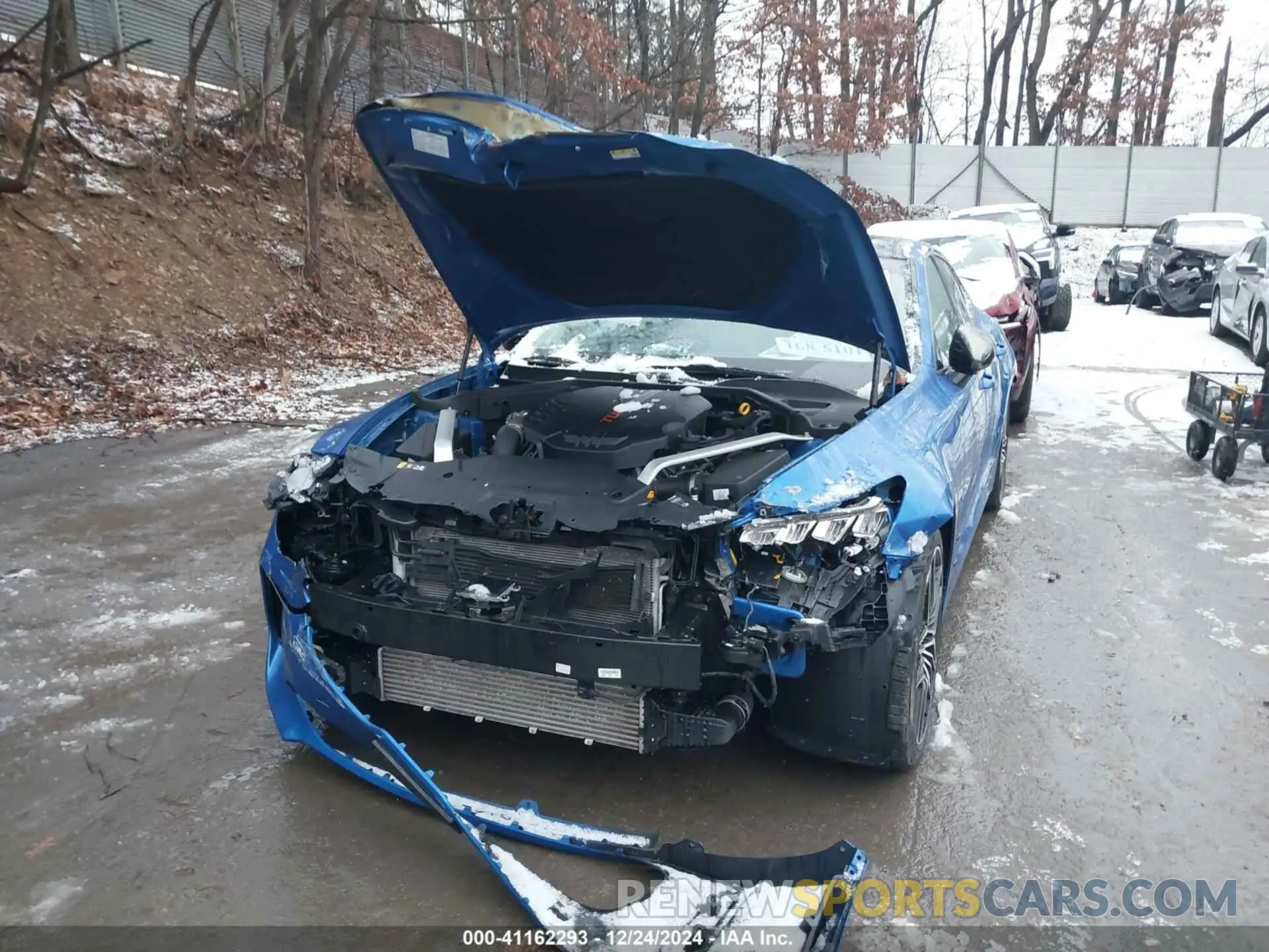 6 Photograph of a damaged car KNAE45LCXN6107958 KIA STINGER 2022