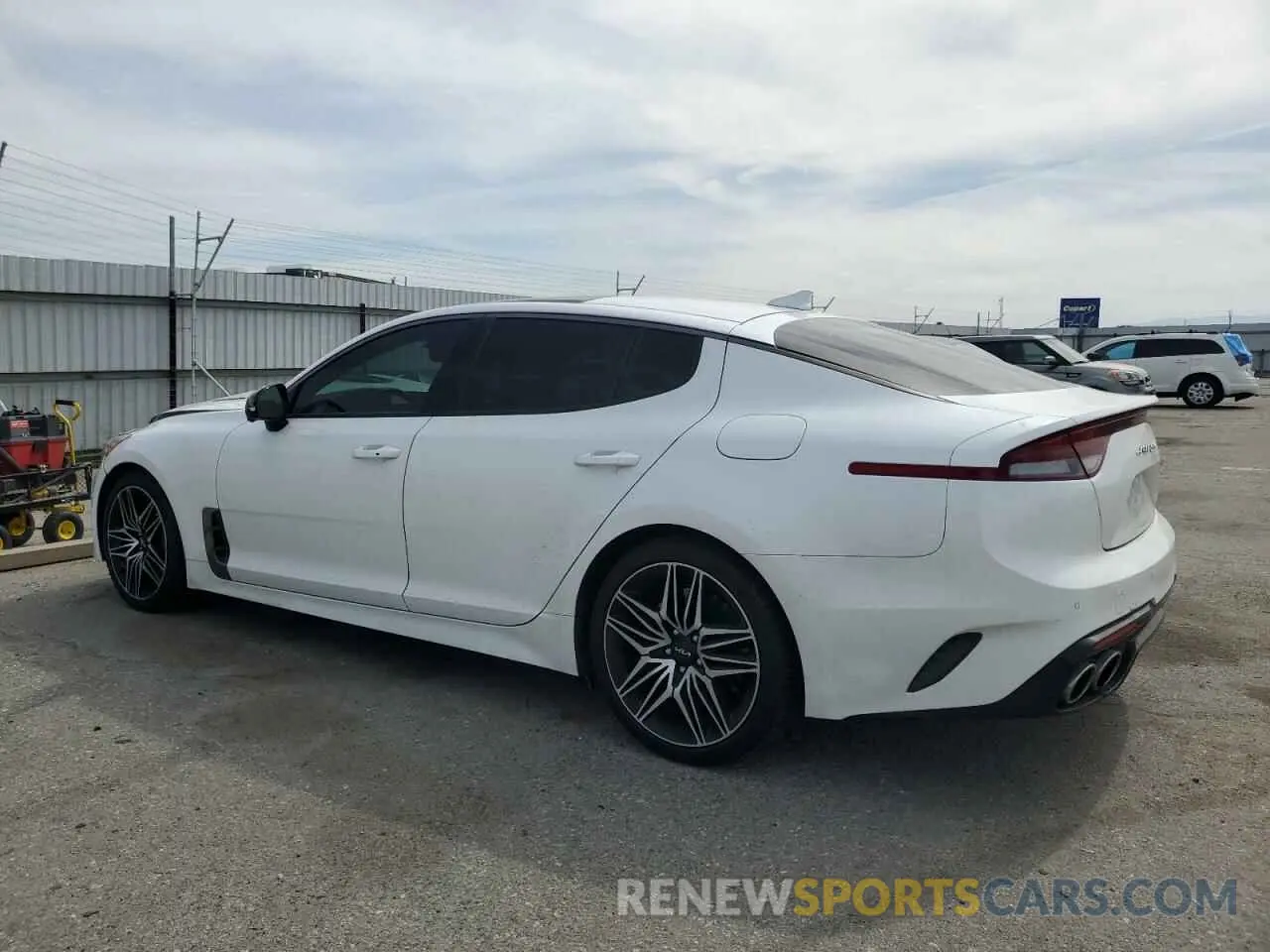 2 Photograph of a damaged car KNAE55LC2N6103688 KIA STINGER 2022