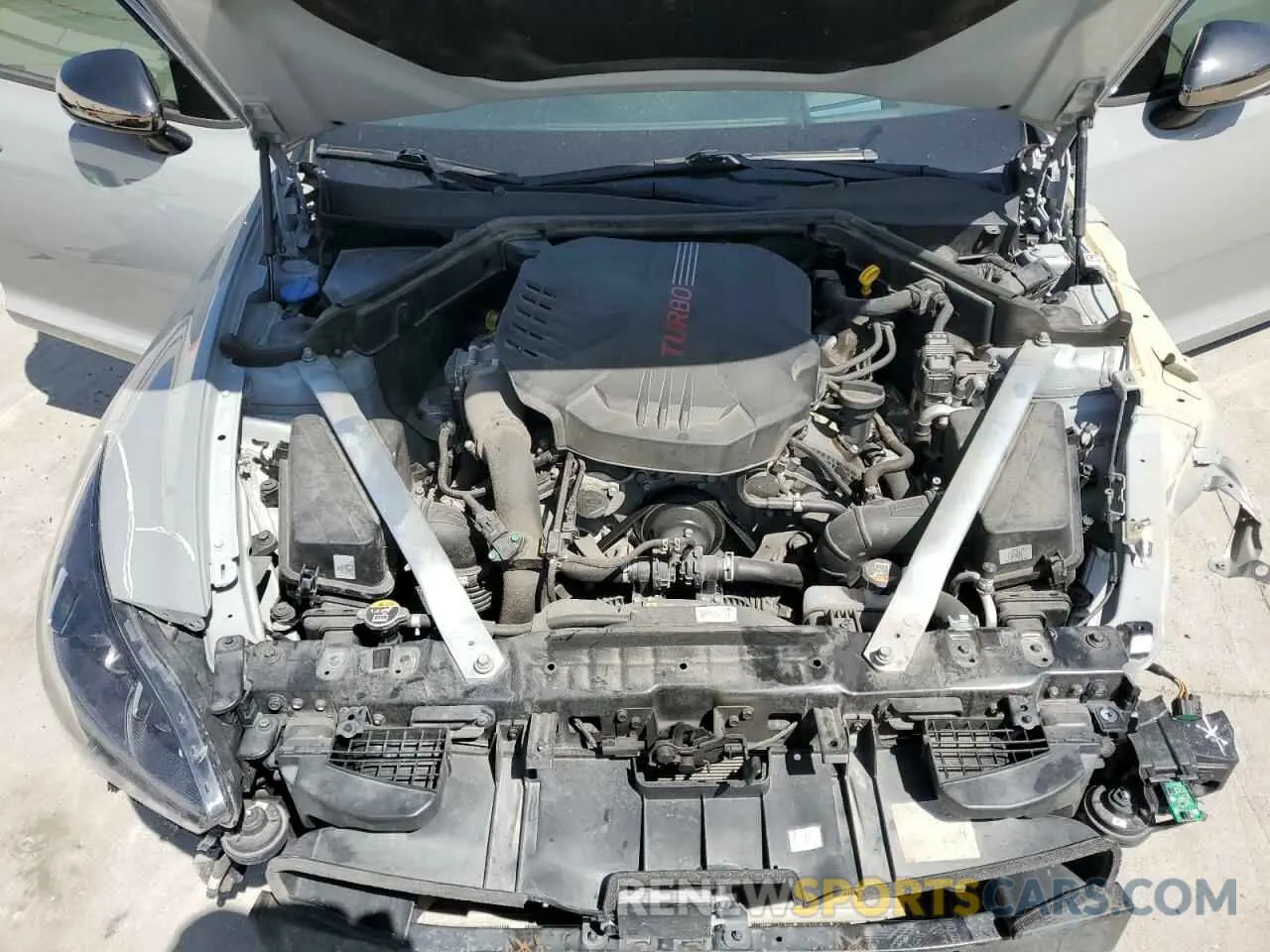 11 Photograph of a damaged car KNAE55LC5N6109811 KIA STINGER 2022